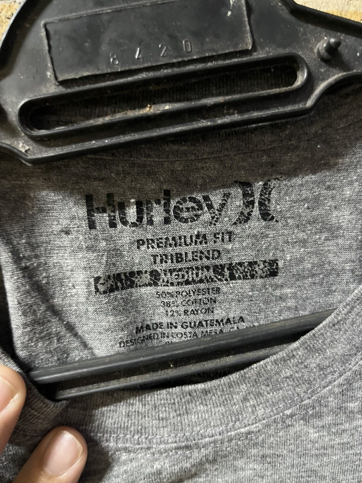 Hurley Tri - Blend Hurley T-Shirt Size US M / EU 48-50 / 2 - 3 Thumbnail