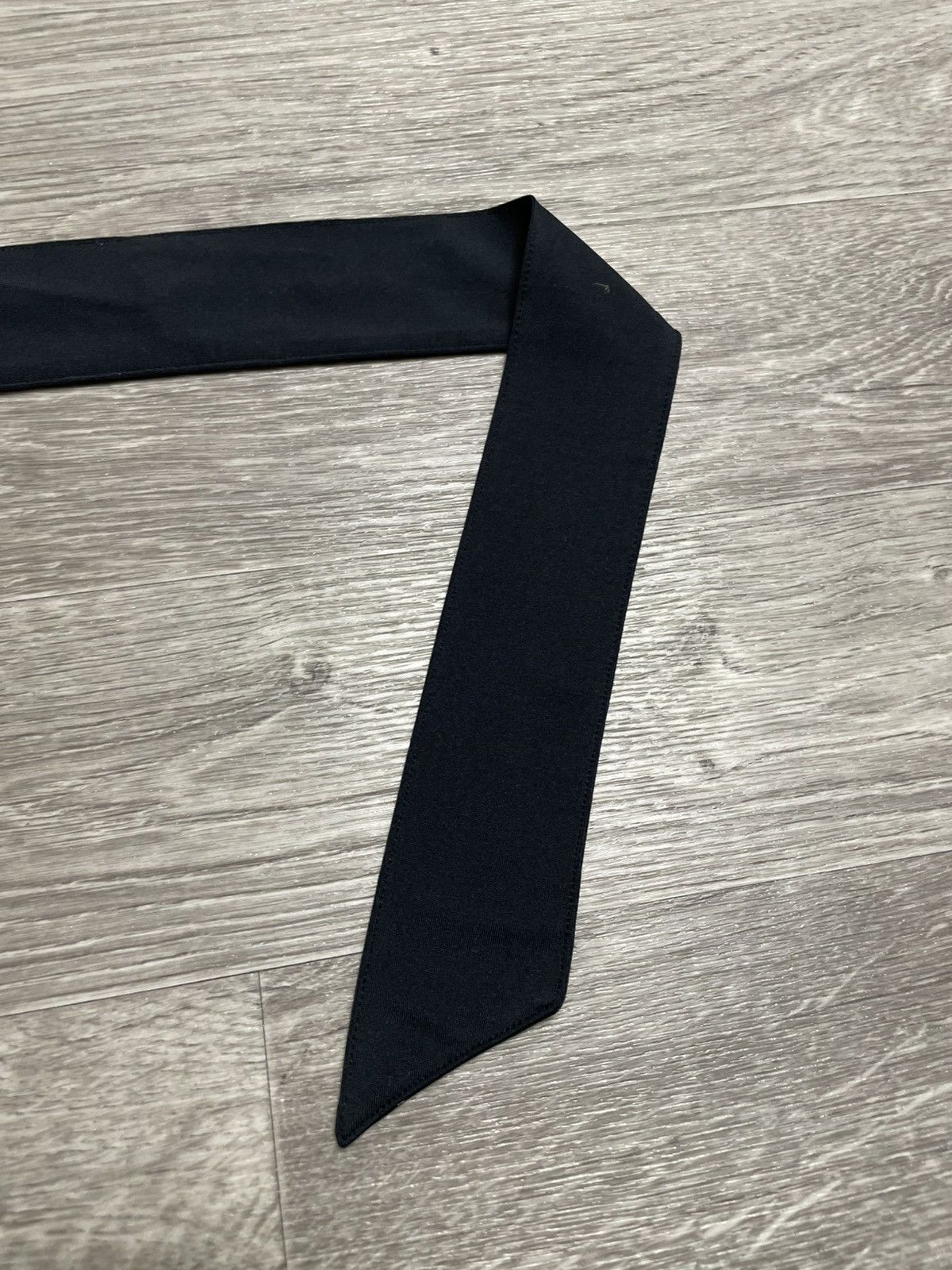Nike Nike Dri Fit Black Fabric Head Tie With White Swoosh Logo Size ONE SIZE - 9 Thumbnail