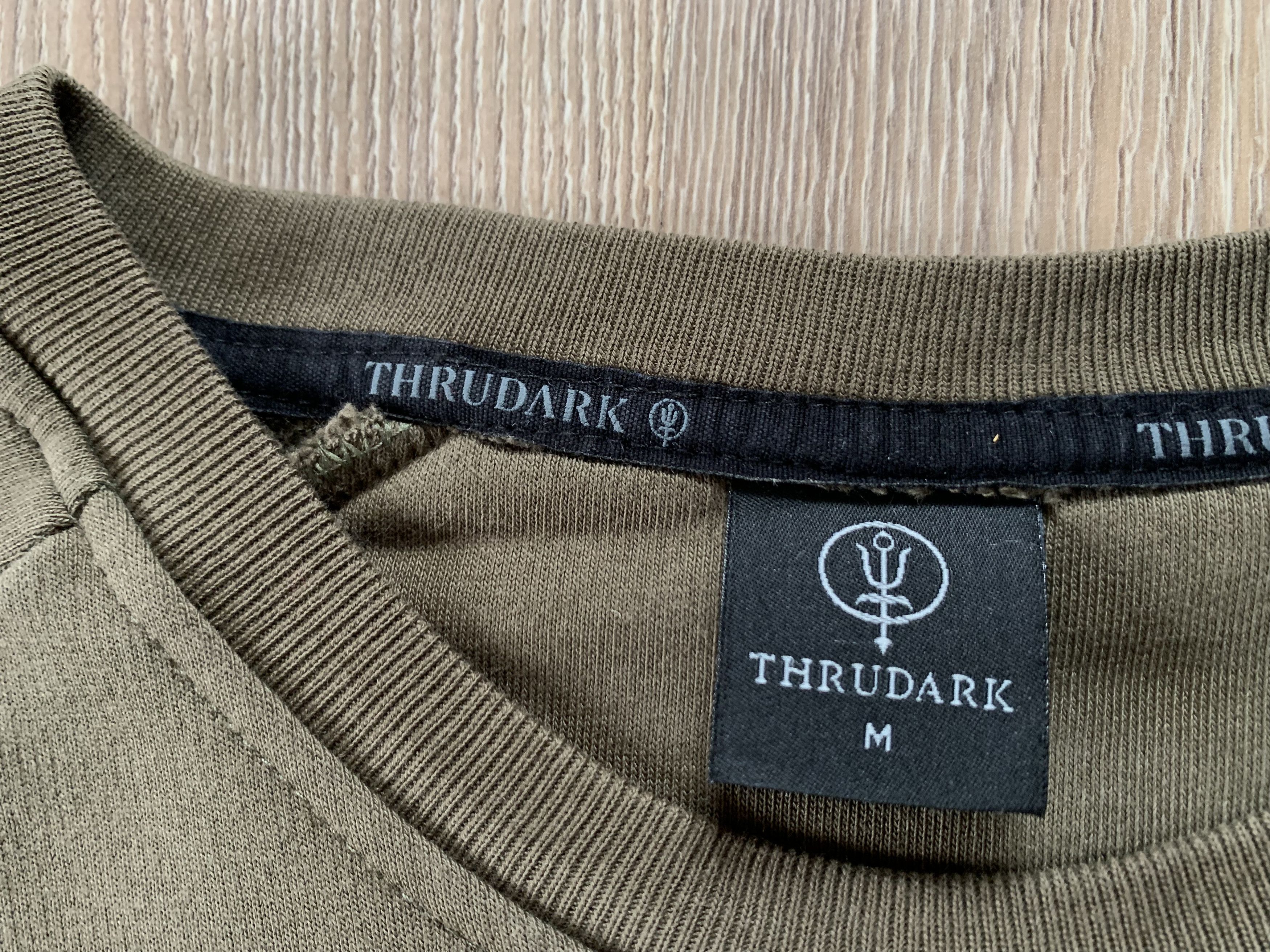 Vintage Thrudark Vader Jumper NQG Cotton Sweatshirt Size US M / EU 48-50 / 2 - 8 Thumbnail