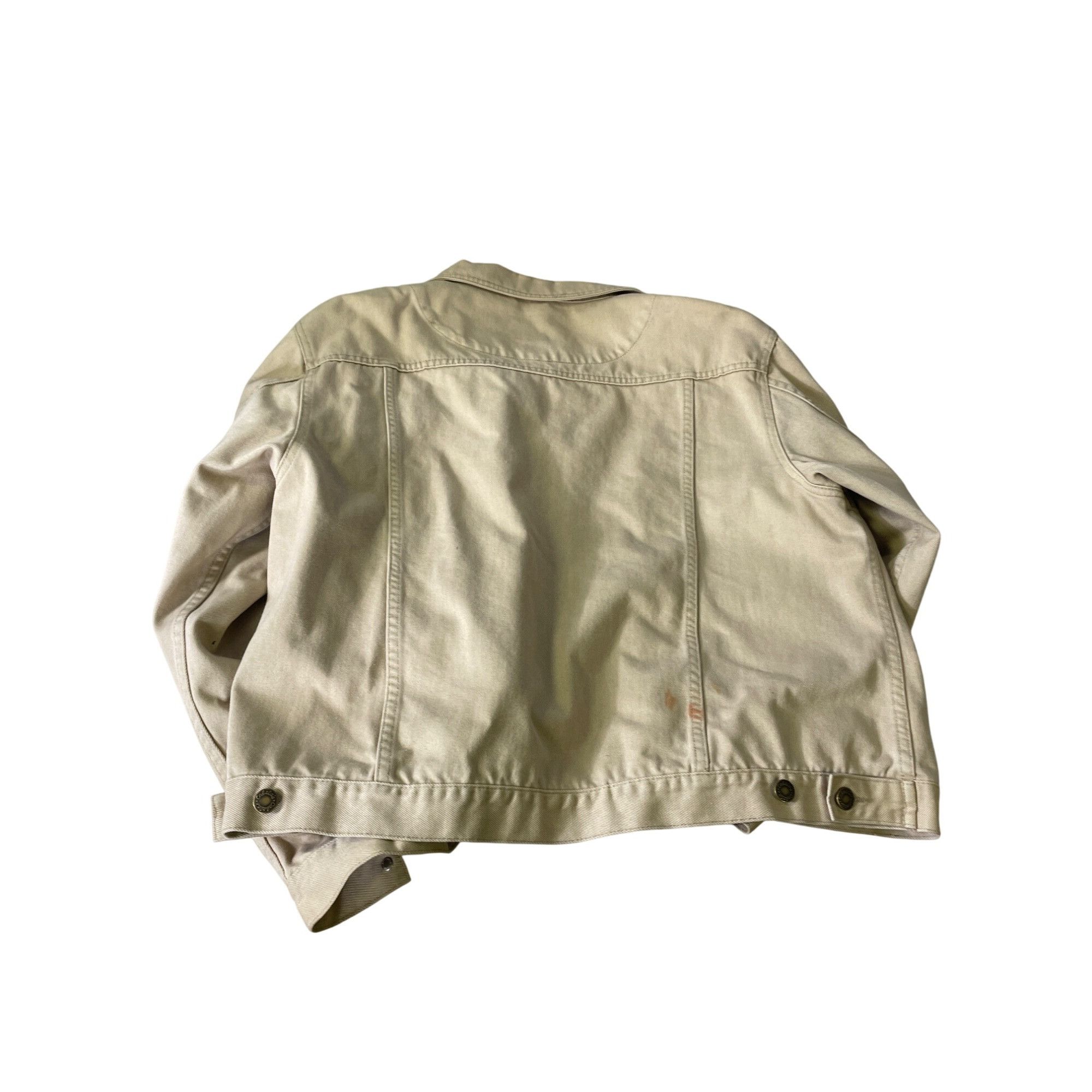 Cabelas Cabelas Womens Beige Denim Jacket Size XL Reg SKU 8699 Size XL / US 12-14 / IT 48-50 - 14 Thumbnail