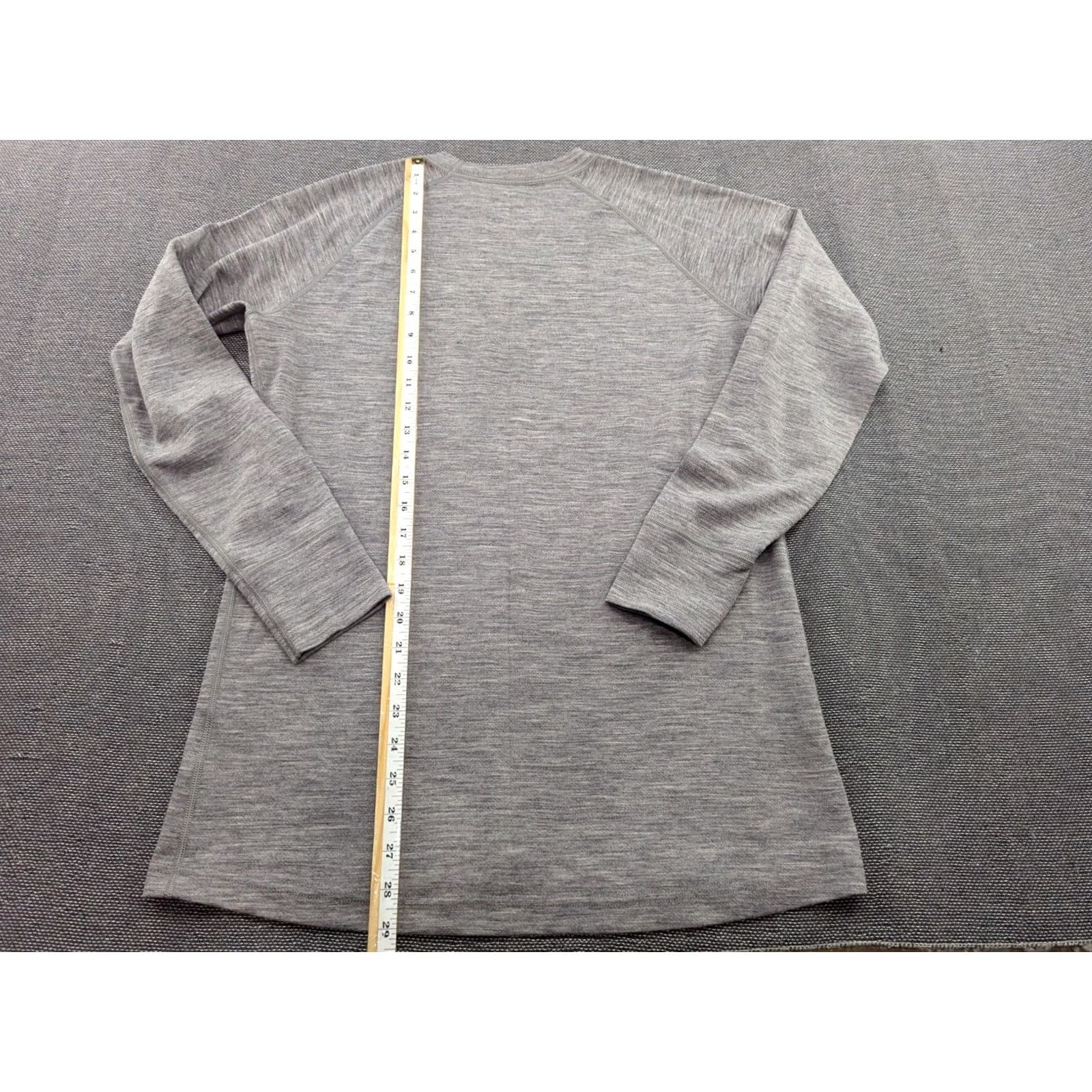 Vintage Bjorn Daehlie Base Layer Shirt Womens XL Sport Ski Wool Blend Thermal Gray Shirt Size XL / US 12-14 / IT 48-50 - 6 Thumbnail
