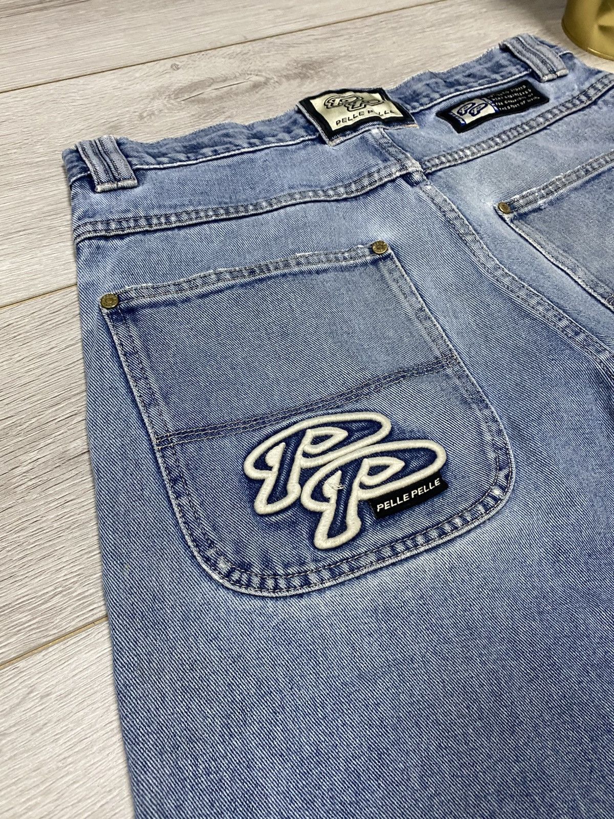 Pelle Pelle Vintage Pelle Pelle Shorts Baggy Fit Size US 32 / EU 48 - 5 Thumbnail