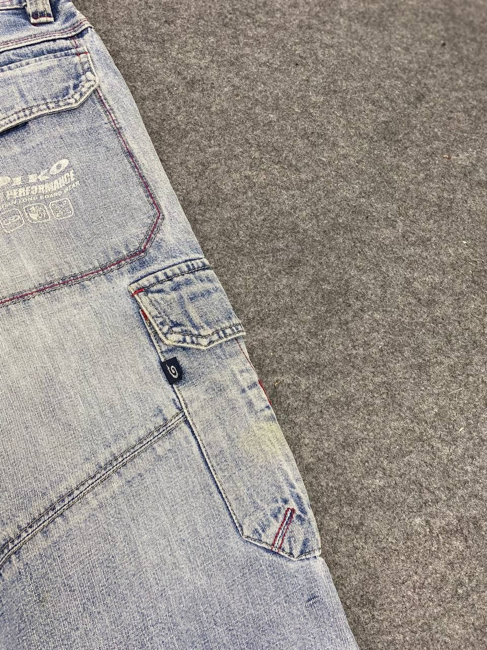 Japanese Brand vintage piko baggy cargo denim nice design Size US 32 / EU 48 - 5 Thumbnail