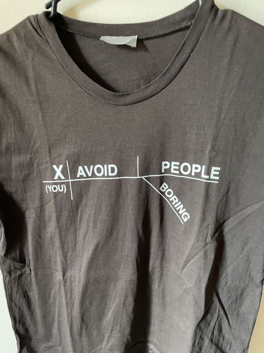 Dior Avoid People T-Shirt | Grailed