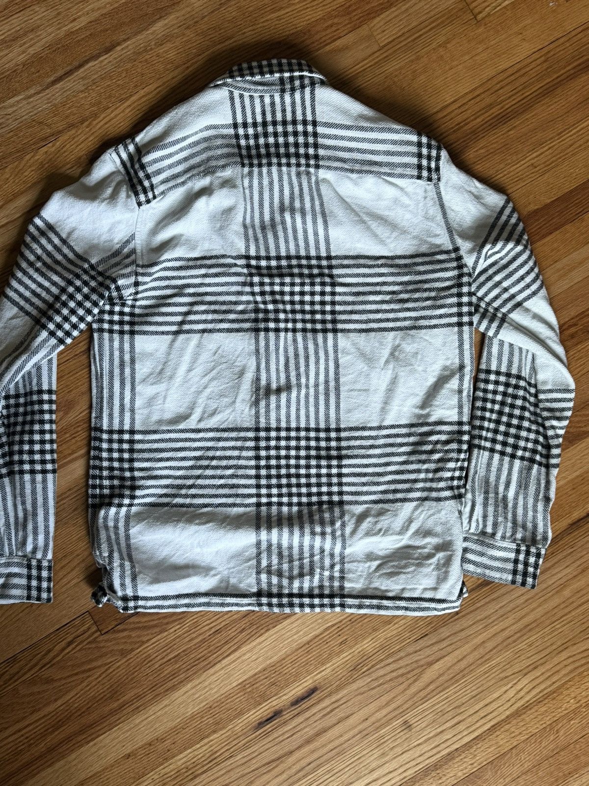 Allsaints Allsaints Big Check Flannel White Size US L / EU 52-54 / 3 - 2 Thumbnail