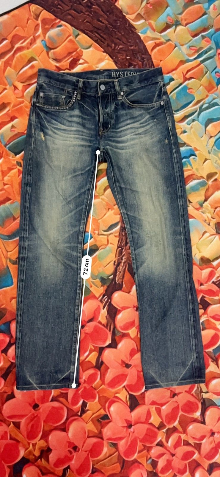 Japanese Brand Hysteric Glamour - Selvedge Jeans Size US 30 / EU 46 - 19 Thumbnail