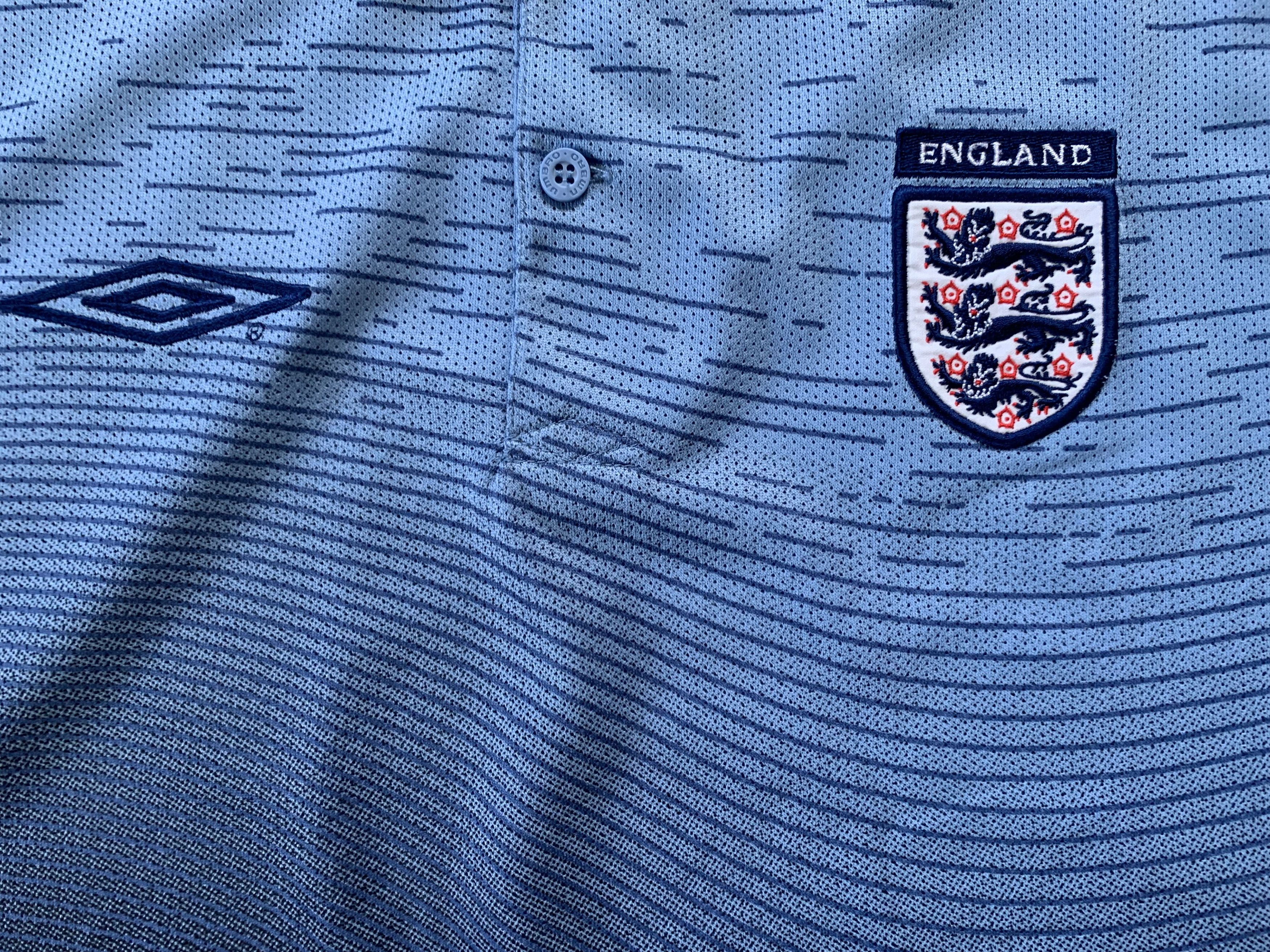 Umbro Vintage Umbro England Football Shirt 2002-2004 Size US M / EU 48-50 / 2 - 5 Thumbnail