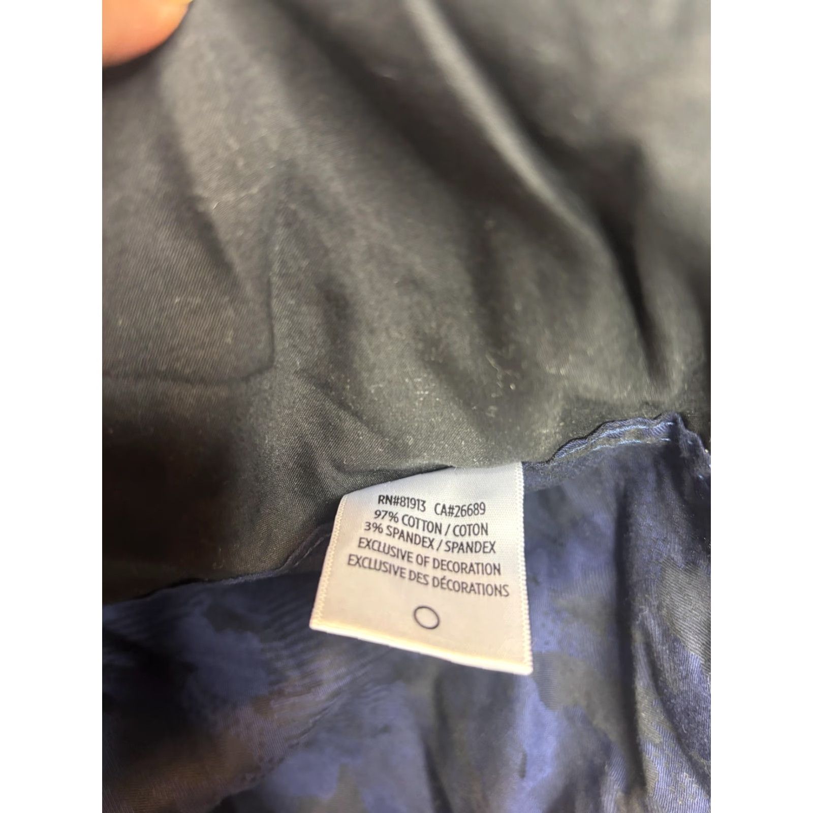 Robert Graham VINTAGE Robert Graham Shirt Mens XL Blue Black Jacquard Floral Embroidered Classic Fit Long Sleeve Button-Up Size US XL / EU 56 / 4 - 5 Thumbnail