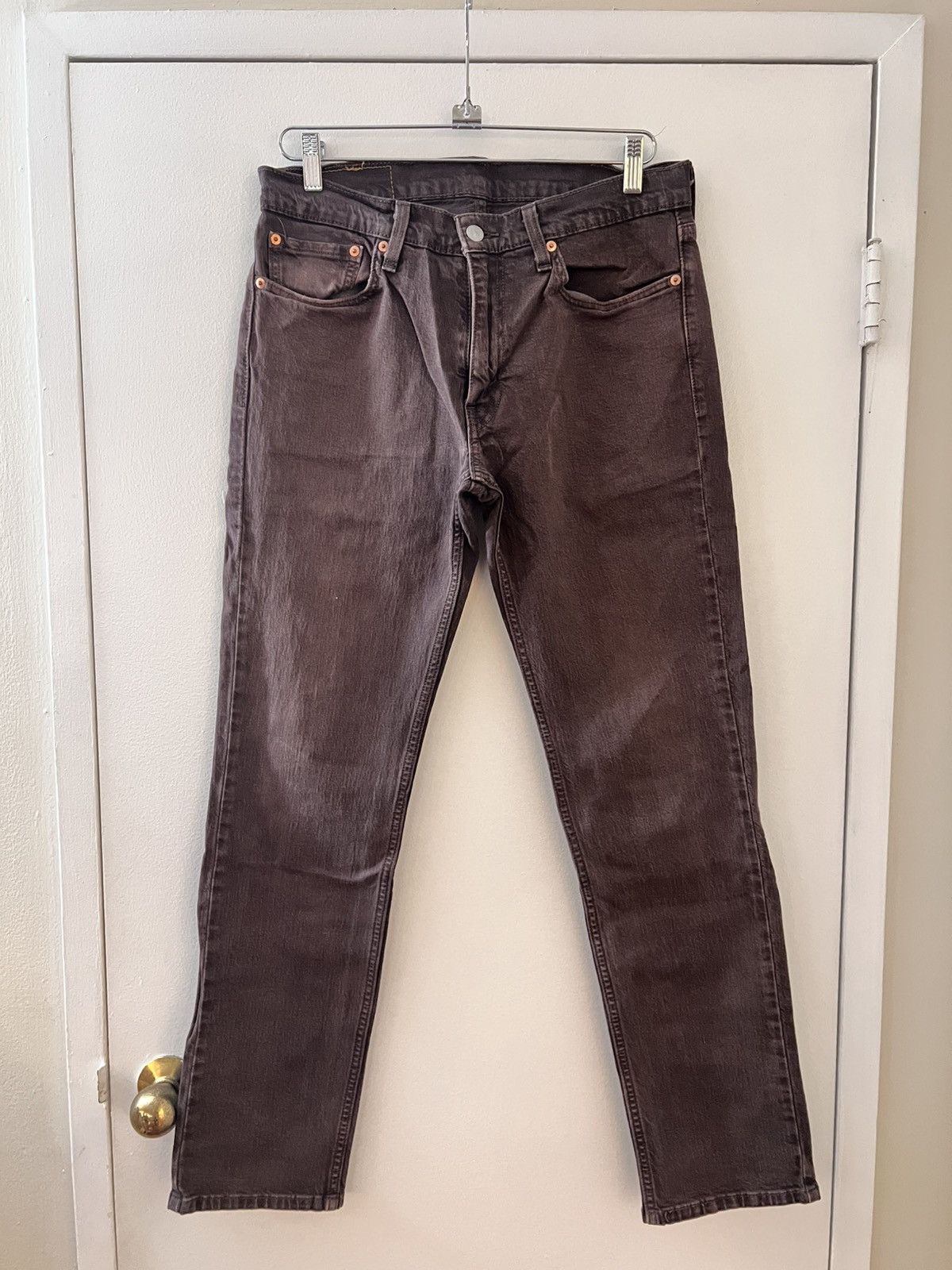 Levi's Levi’s 511 Washed Brown Cocoa Size US 32 / EU 48 - 2 Thumbnail