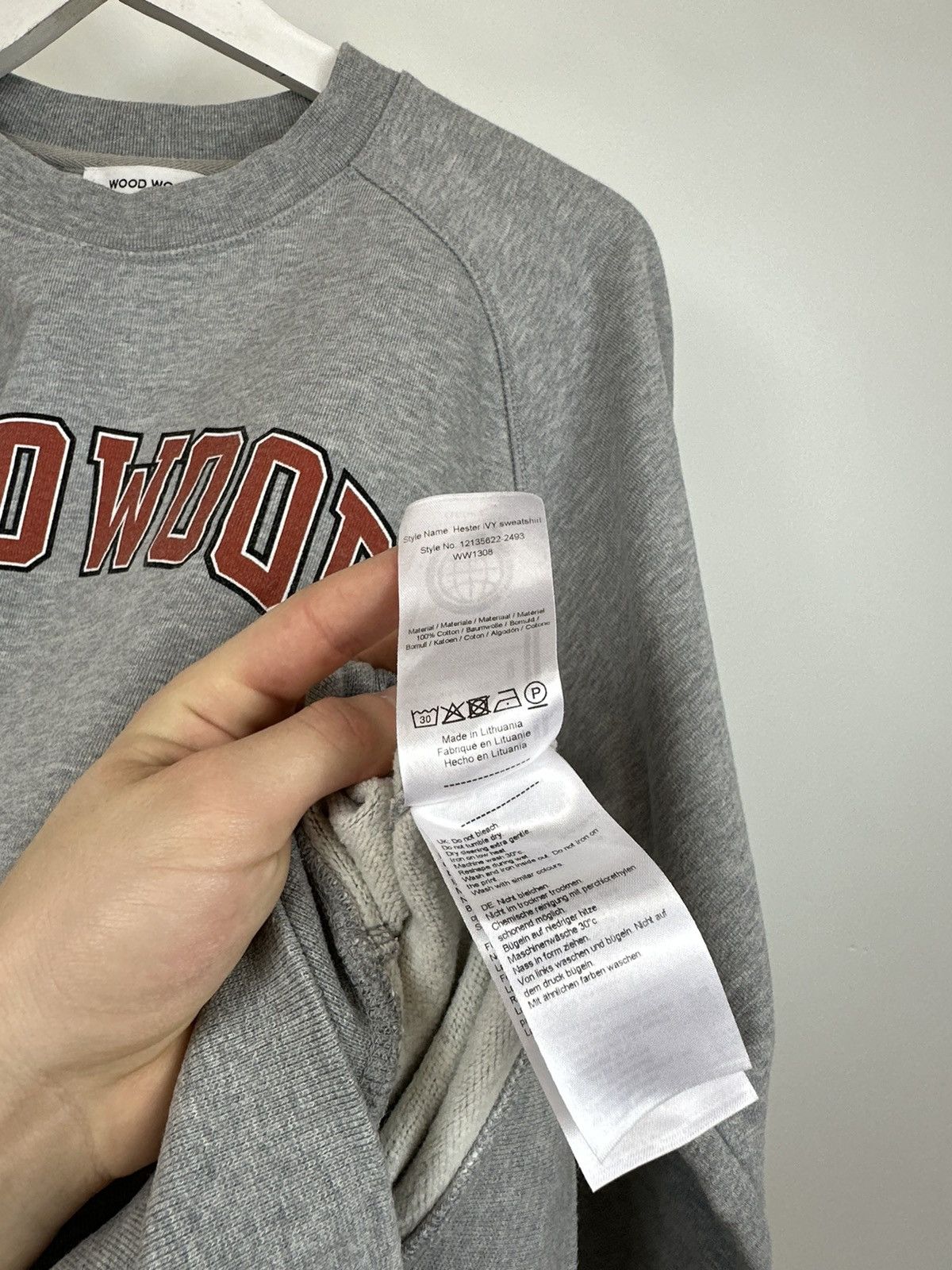 Wood Wood Vintage Wood Wood Casual Baggy Y2K Avant Garde Sweatshirt Size US L / EU 52-54 / 3 - 14 Thumbnail