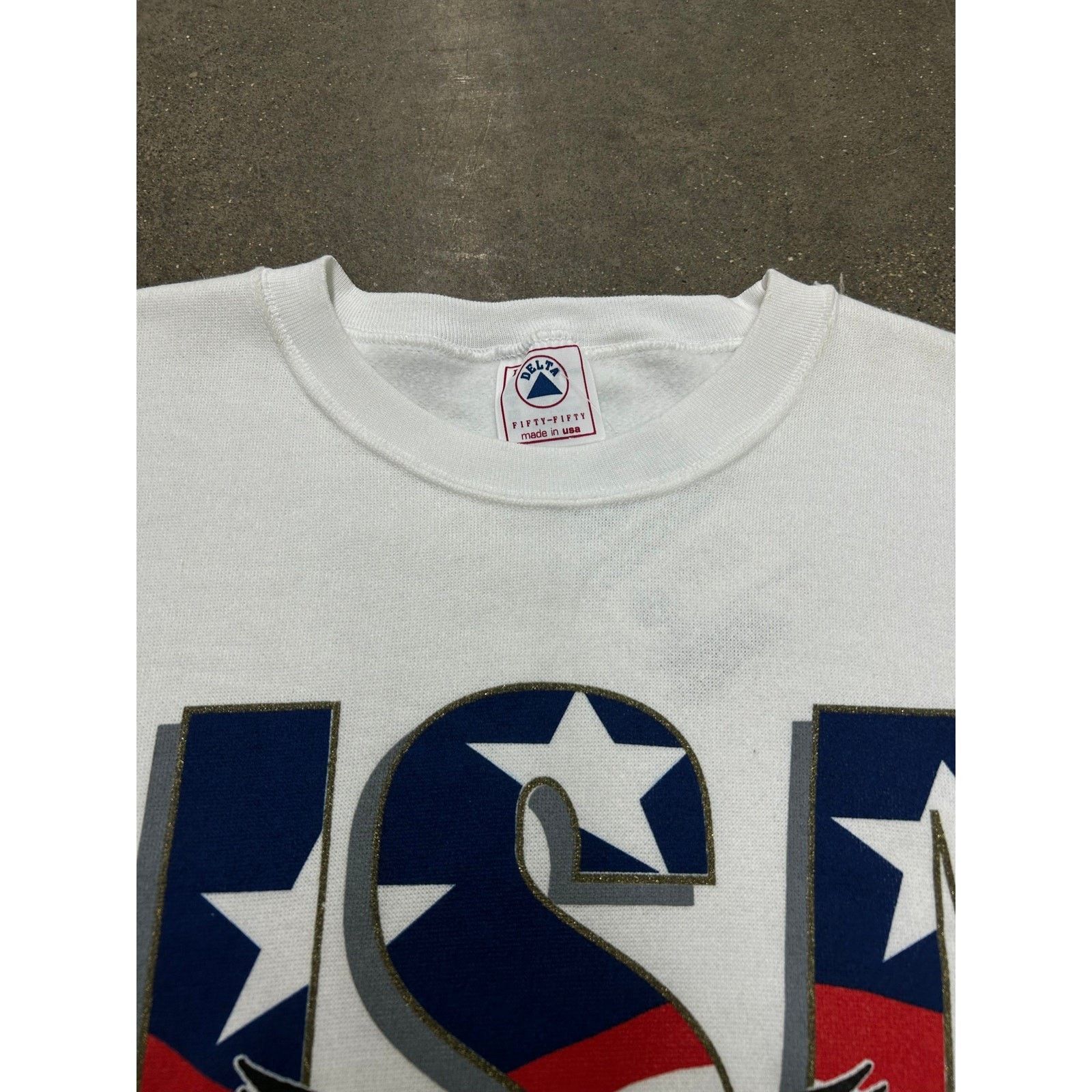 Vintage 1994 Vintage Team USA World Cup Soccer Crewneck Size US L / EU 52-54 / 3 - 4 Thumbnail