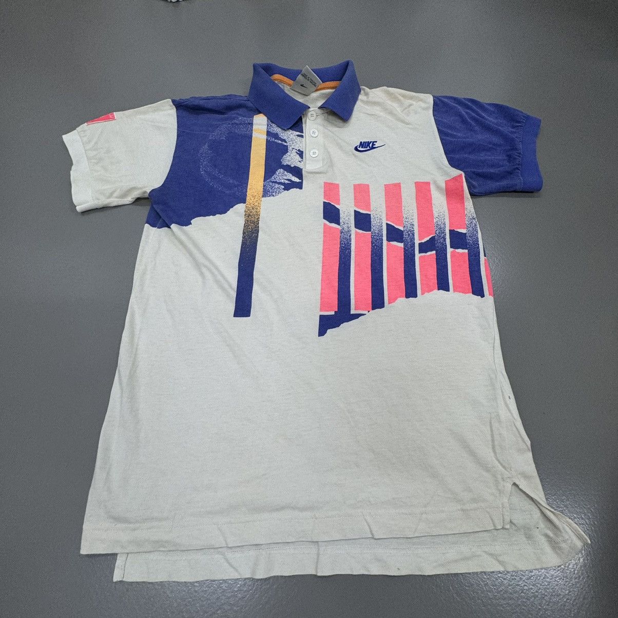 Nike × Vintage Vintage 90s Nike Challence Court Size US S / EU 44-46 / 1 - 1 Thumbnail