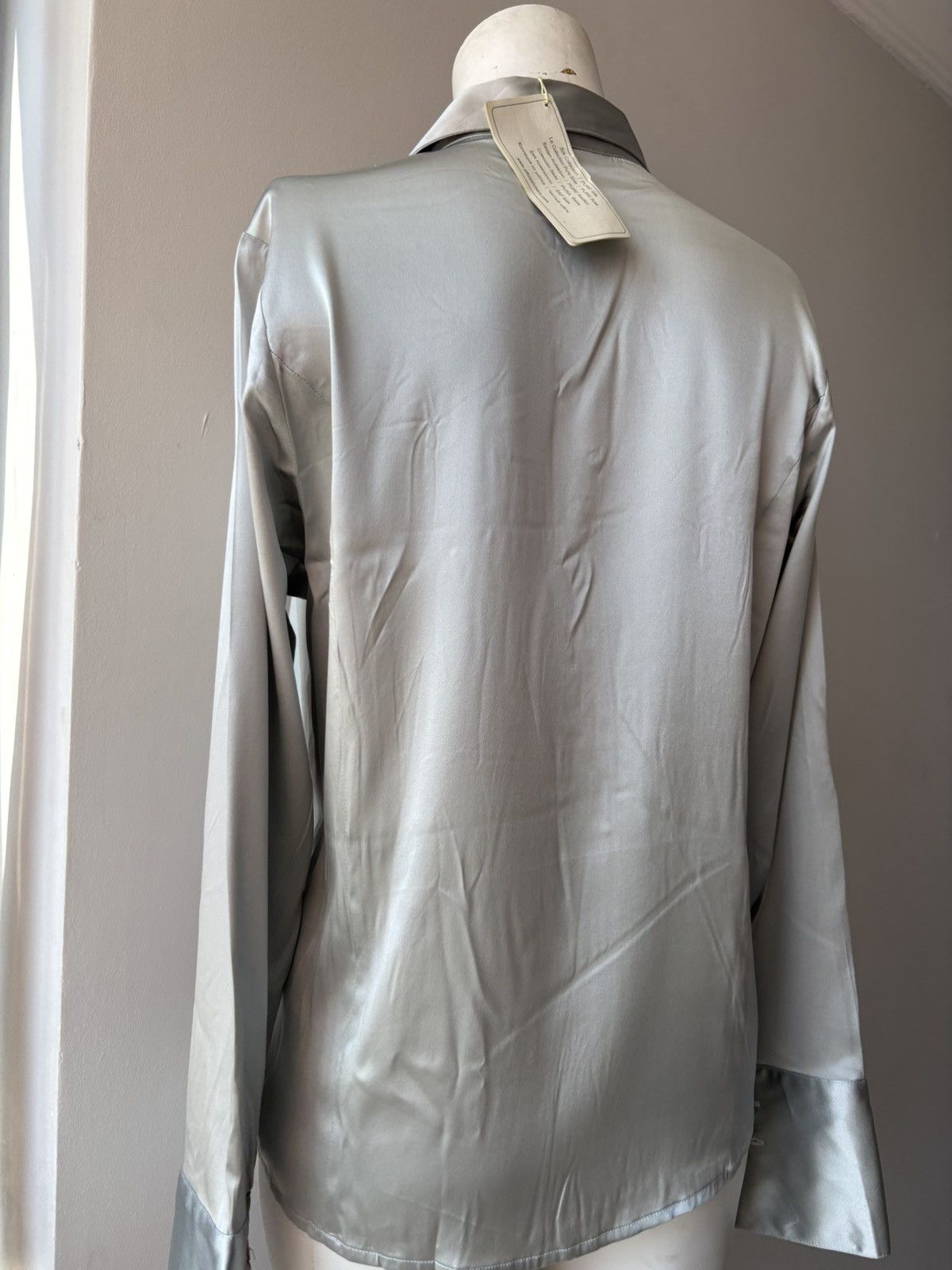 Vintage Silk and cashmere shirt Size M / US 6-8 / IT 42-44 - 11 Thumbnail