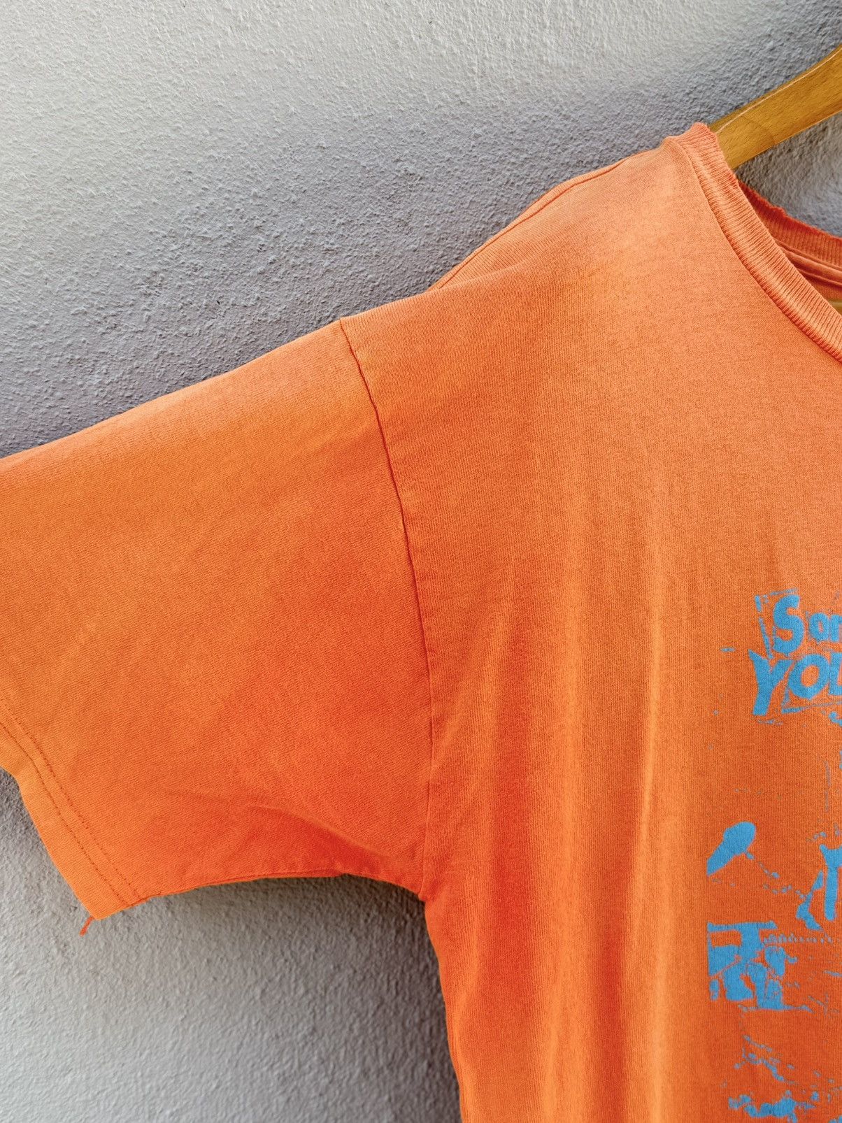 Band Tees Thrashed Vintage Sonic Youth Distressed Grunge Sun Faded Tee Size US L / EU 52-54 / 3 - 6 Thumbnail