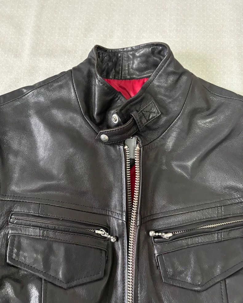 Yohji Yamamoto Vintage Buffalo Bobs Leather Jacket with Zippers-2506 Size M / US 6-8 / IT 42-44 - 8 Thumbnail