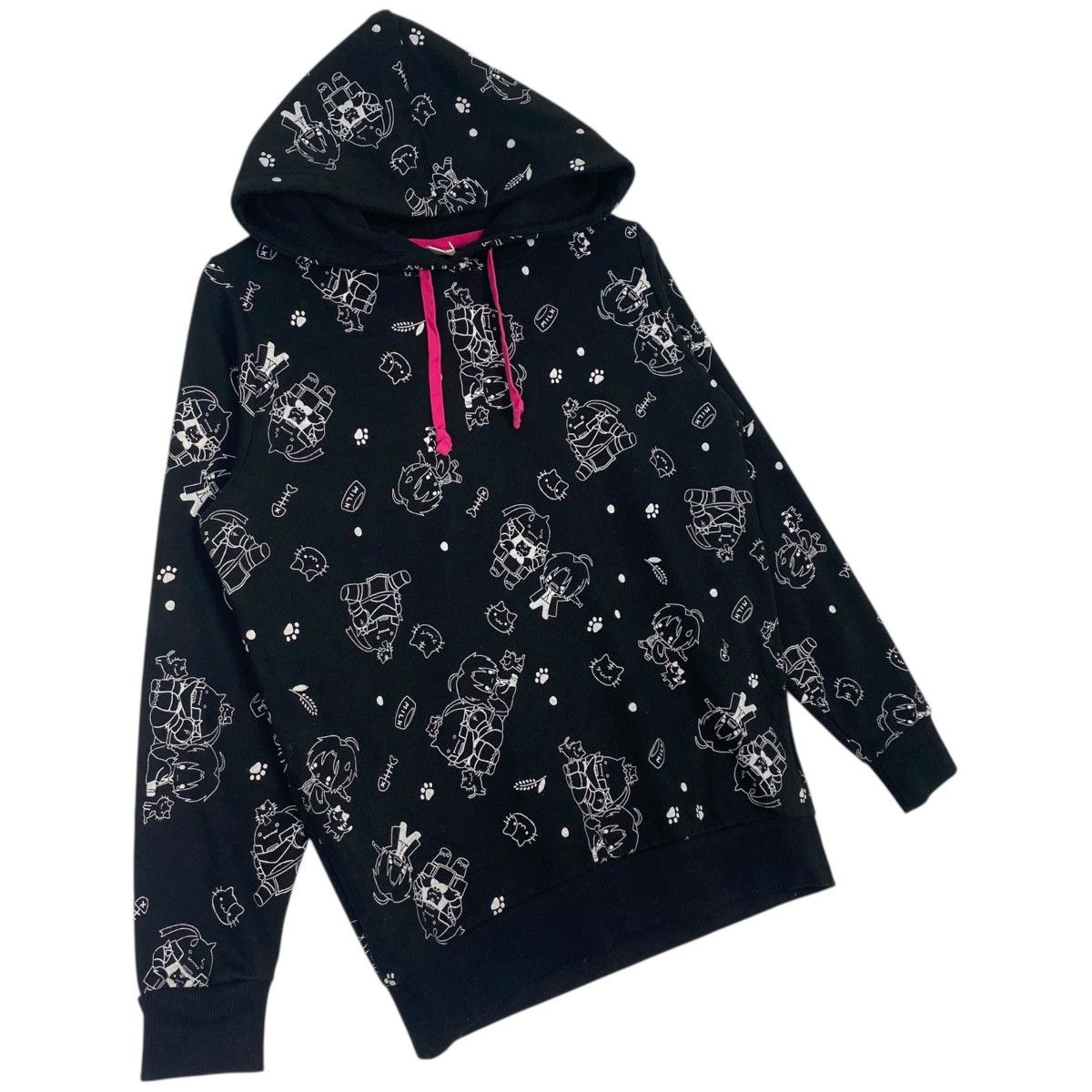 Other Vintage Fullmetal Alchemist Hoodie Black Sweater Size L Size US L / EU 52-54 / 3 - 3 Thumbnail