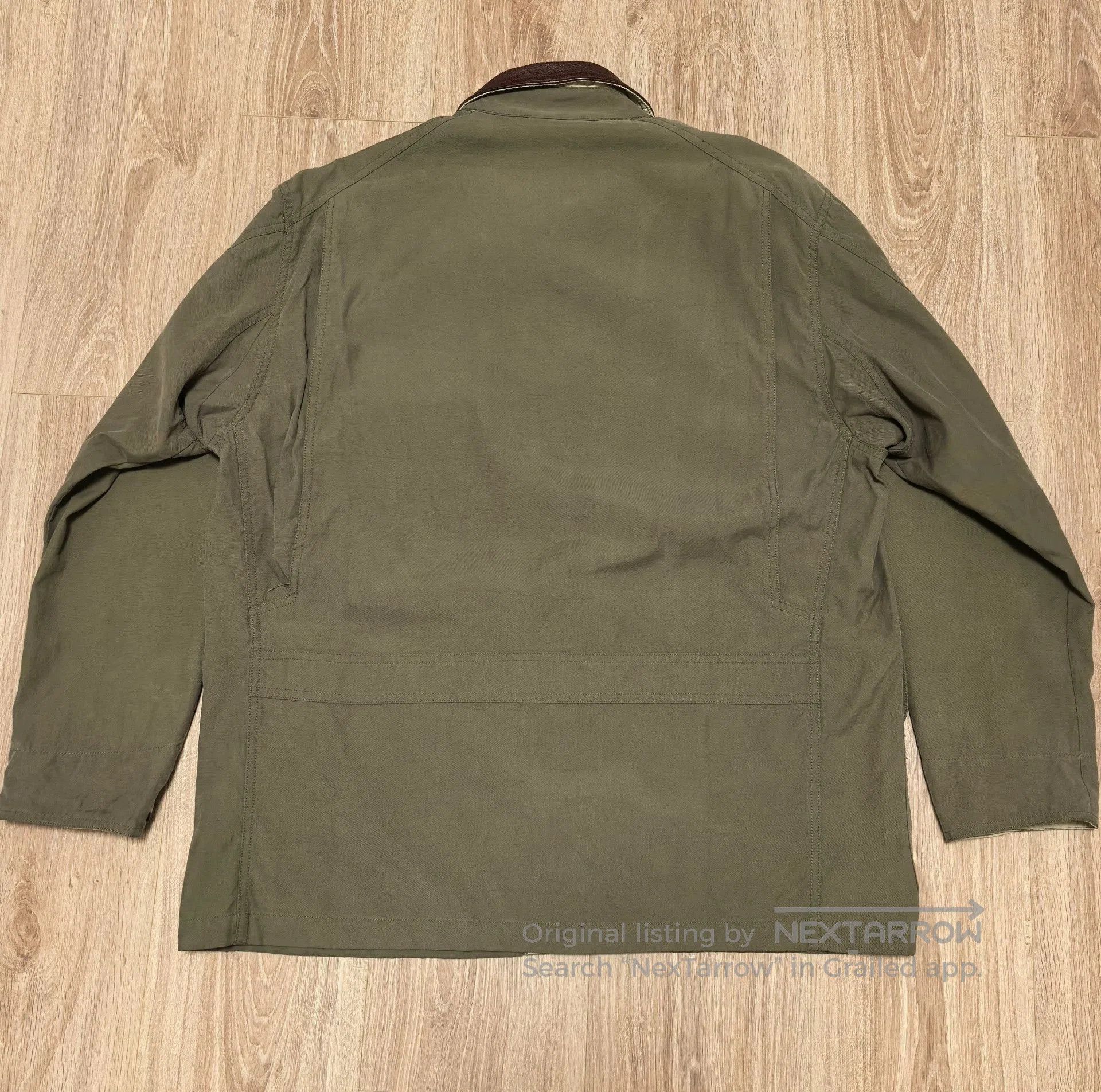 Marlboro Classics Marlboro Classics Leather Collar Jacket. Size US XL / EU 56 / 4 - 2 Thumbnail