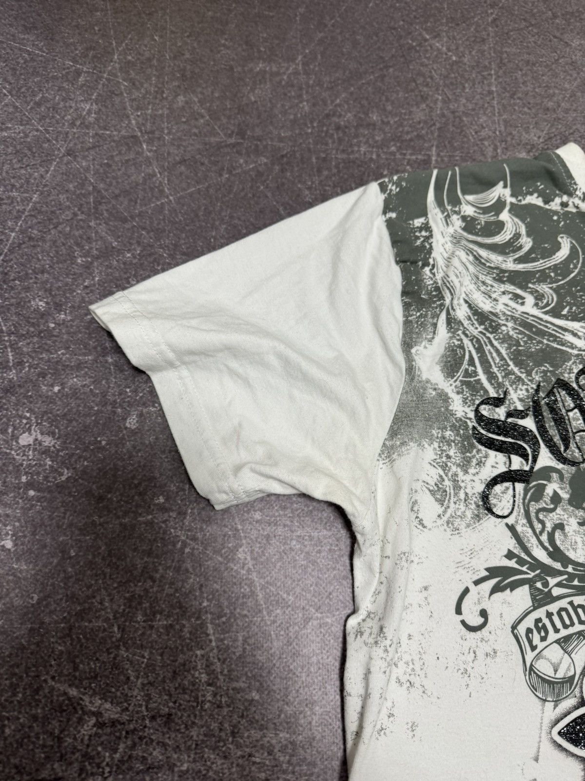 Southpole Vintage Southpole Affliction Graphic T Shirt Size US L / EU 52-54 / 3 - 4 Thumbnail