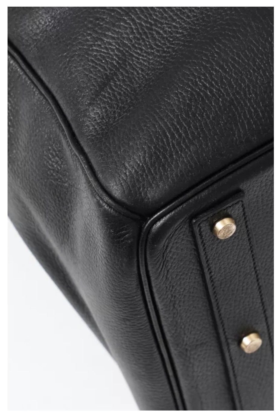Hermes Black Togo Hermès Birkin Haut à Courroies 55 Size ONE SIZE - 9 Thumbnail