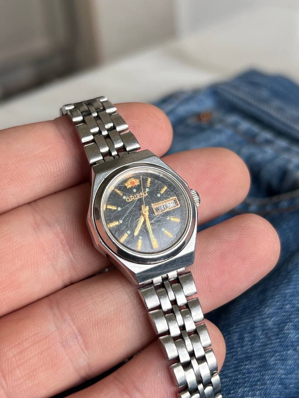Japanese Brand × Orient × Vintage Vintage Orient Watch Automatic Japan Made 1980’s Calendar Size ONE SIZE - 13 Thumbnail