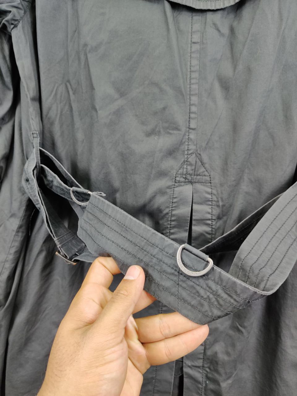 Burberry Vintage Burberry Double Breasted Trench Coat With Belted Size US L / EU 52-54 / 3 - 6 Thumbnail