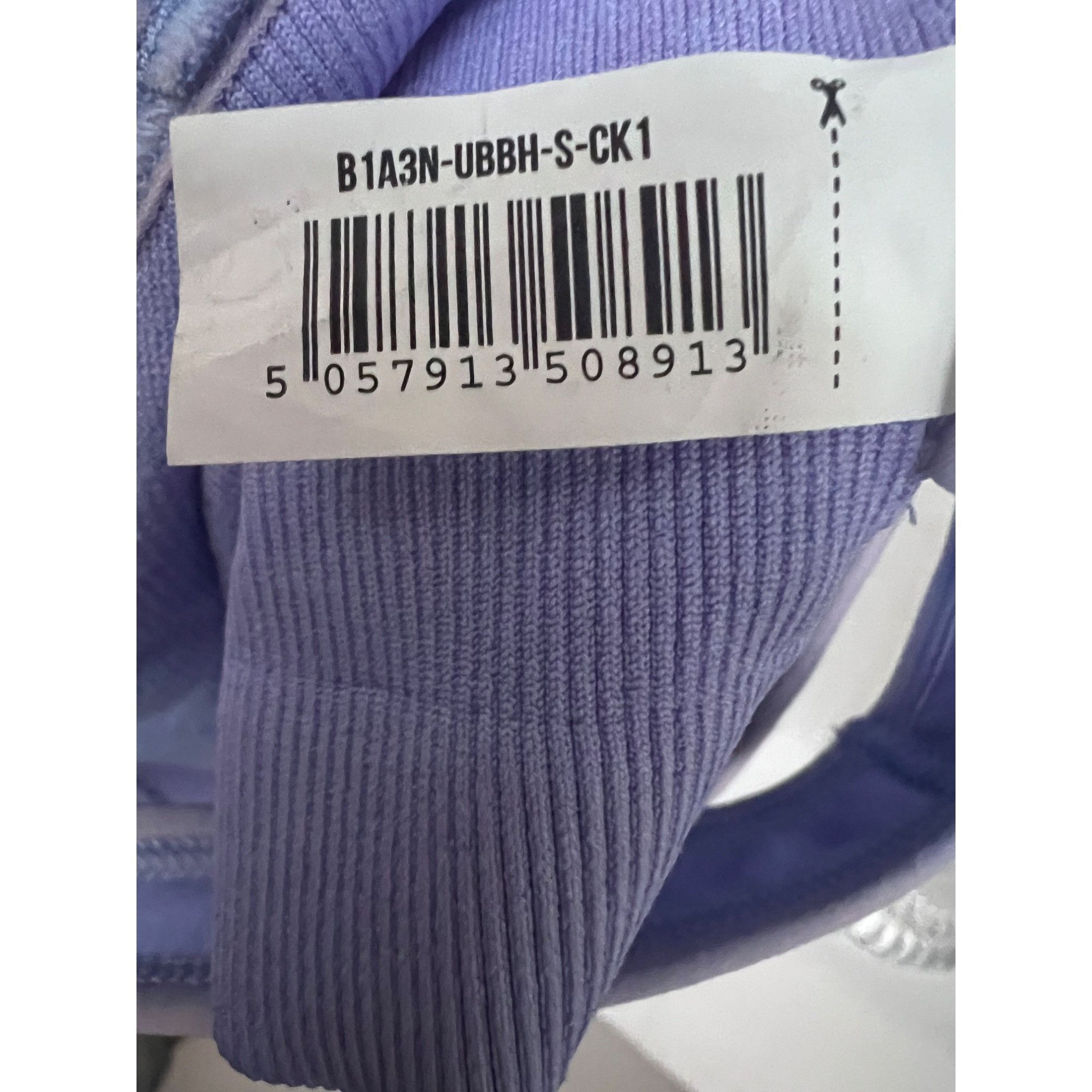 Gymshark Gymshark Womens Blue Purple Tie Dye One Piece Activewear Uni Size S / US 4 / IT 40 - 9 Thumbnail