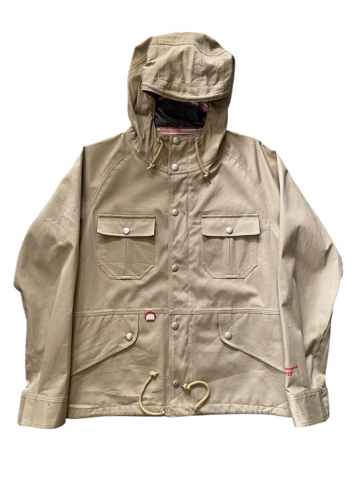 Goretex × Japanese Brand × White Mountaineering WHITE MOUNTAINEERING GORETEX UTILITY POCKET JACKET HOODED Size US M / EU 48-50 / 2 - 1 Thumbnail