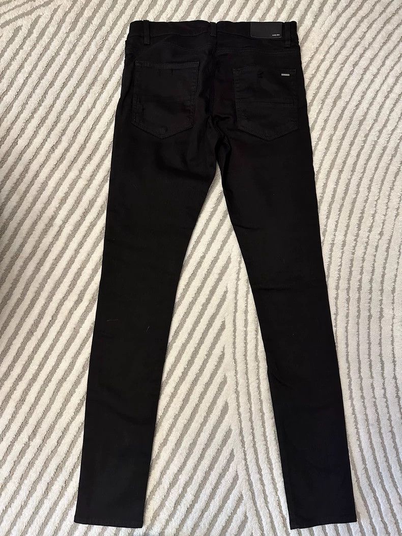 Amiri AmiriBlack old jeans 2503-Nextarrow Size US 30 / EU 46 - 5 Thumbnail