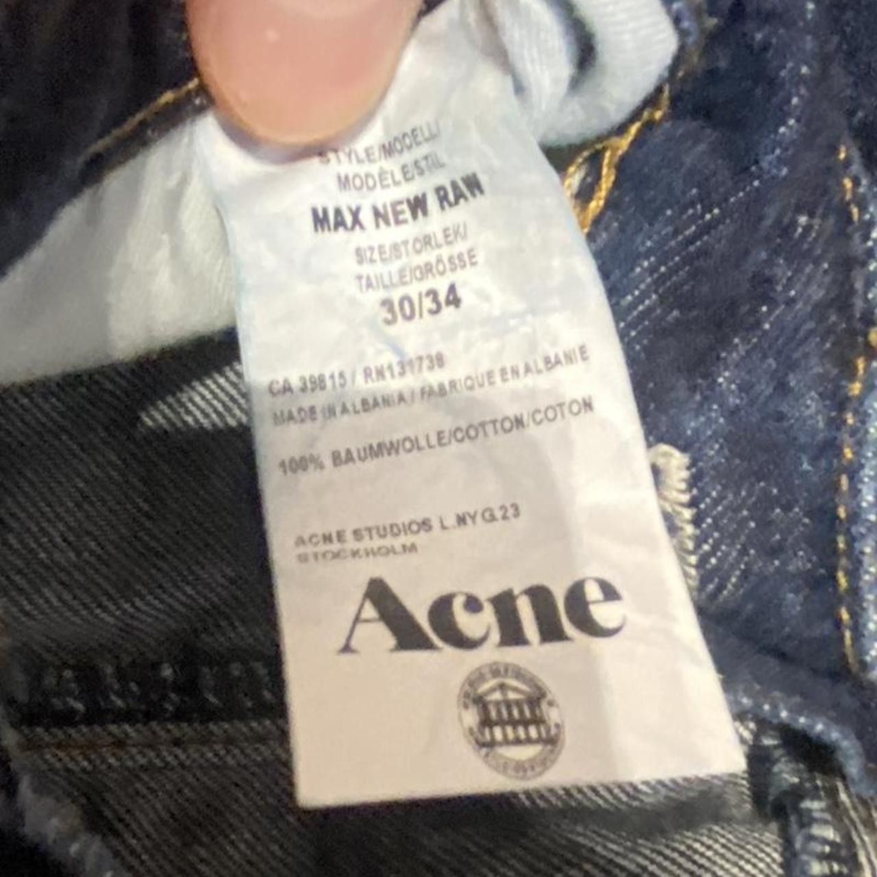 Acne Studios Acne Studios blue jeans #denim High End Fashion Size US 32 / EU 48 - 4 Thumbnail