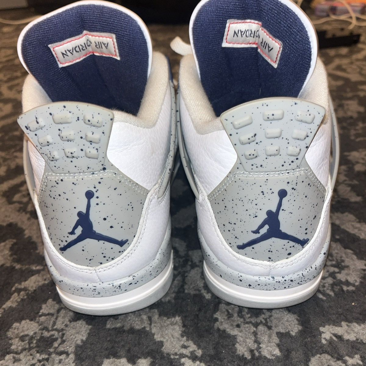 Jordan Brand JORDAN 4 Midnight Navy Size US 9.5 / EU 42-43 - 6 Thumbnail