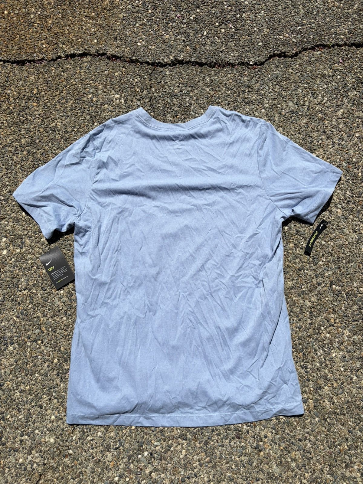 Nike Nike shirt baby blue Size US XL / EU 56 / 4 - 2 Thumbnail