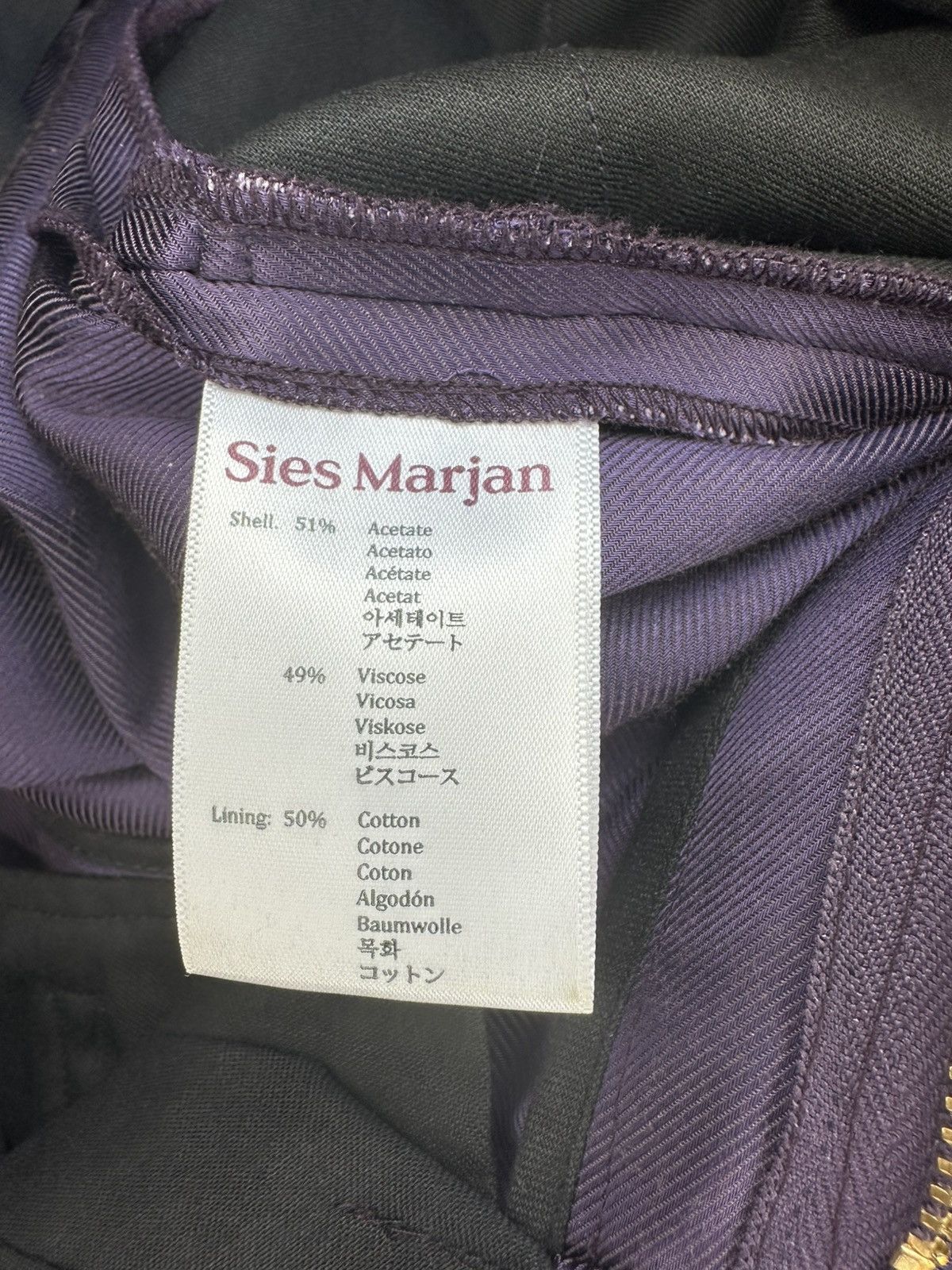 Sies Marjan Sies Marjan Pants Size 26" / US 2 / IT 38 - 5 Thumbnail