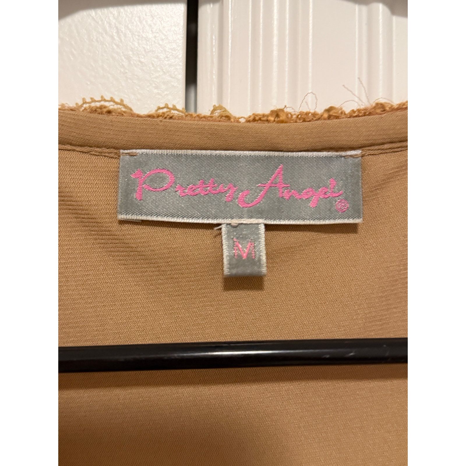 Other Pretty Angel Orange Long Sleeve Open Front Boho Cardigan Size M / US 6-8 / IT 42-44 - 5 Thumbnail