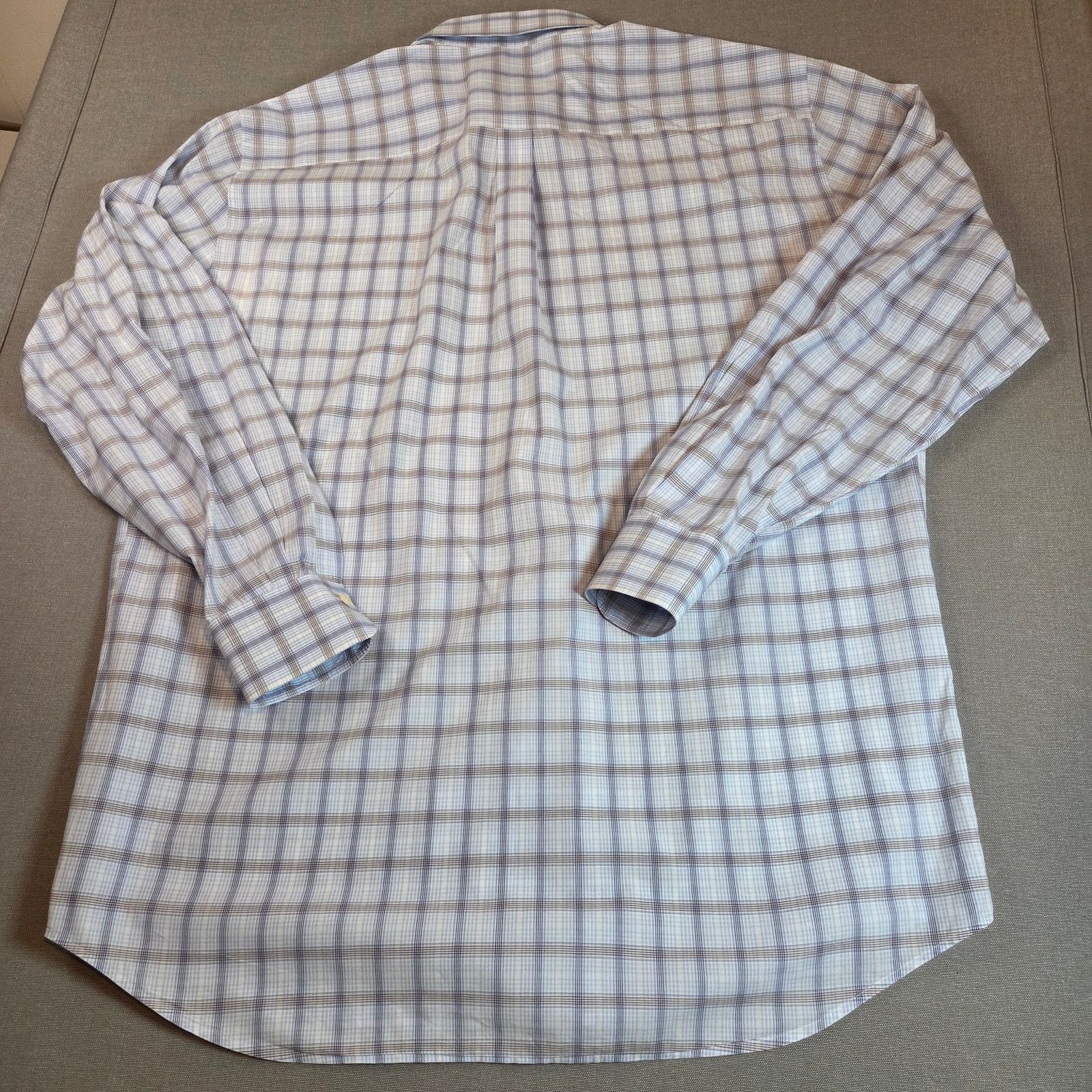 Peter Millar Peter Millar XL Cotton Plaid Button Down Shirt Size US XL / EU 56 / 4 - 2 Thumbnail