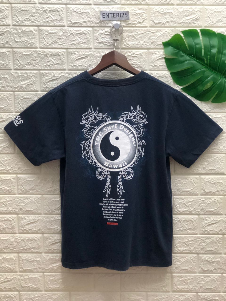 Vintage vintage T&C SURF DESIGNS BIG LOGO single stich Size US M / EU 48-50 / 2 - 1 Thumbnail