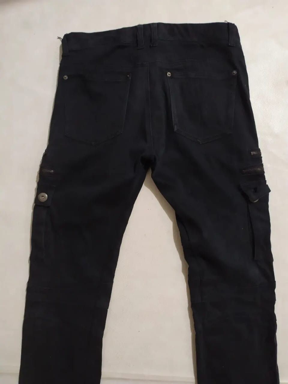 In The Attic In The Attic Japan Multipocket cargo Zipper Black Pants Size US 30 / EU 46 - 6 Thumbnail