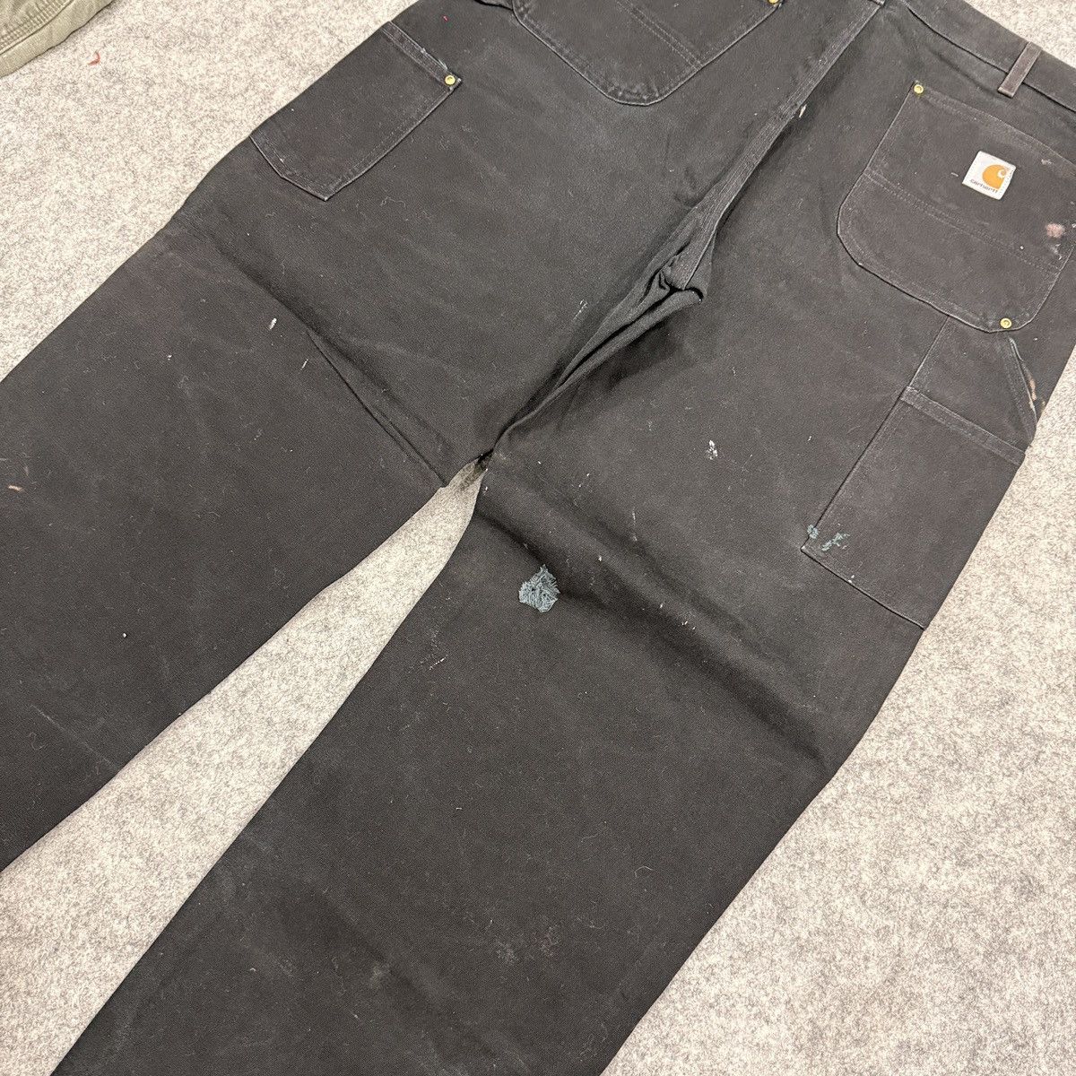 Carhartt Vintage Carhartt B01 BLK Double Knee Denim Size US 38 / EU 54 - 17 Thumbnail