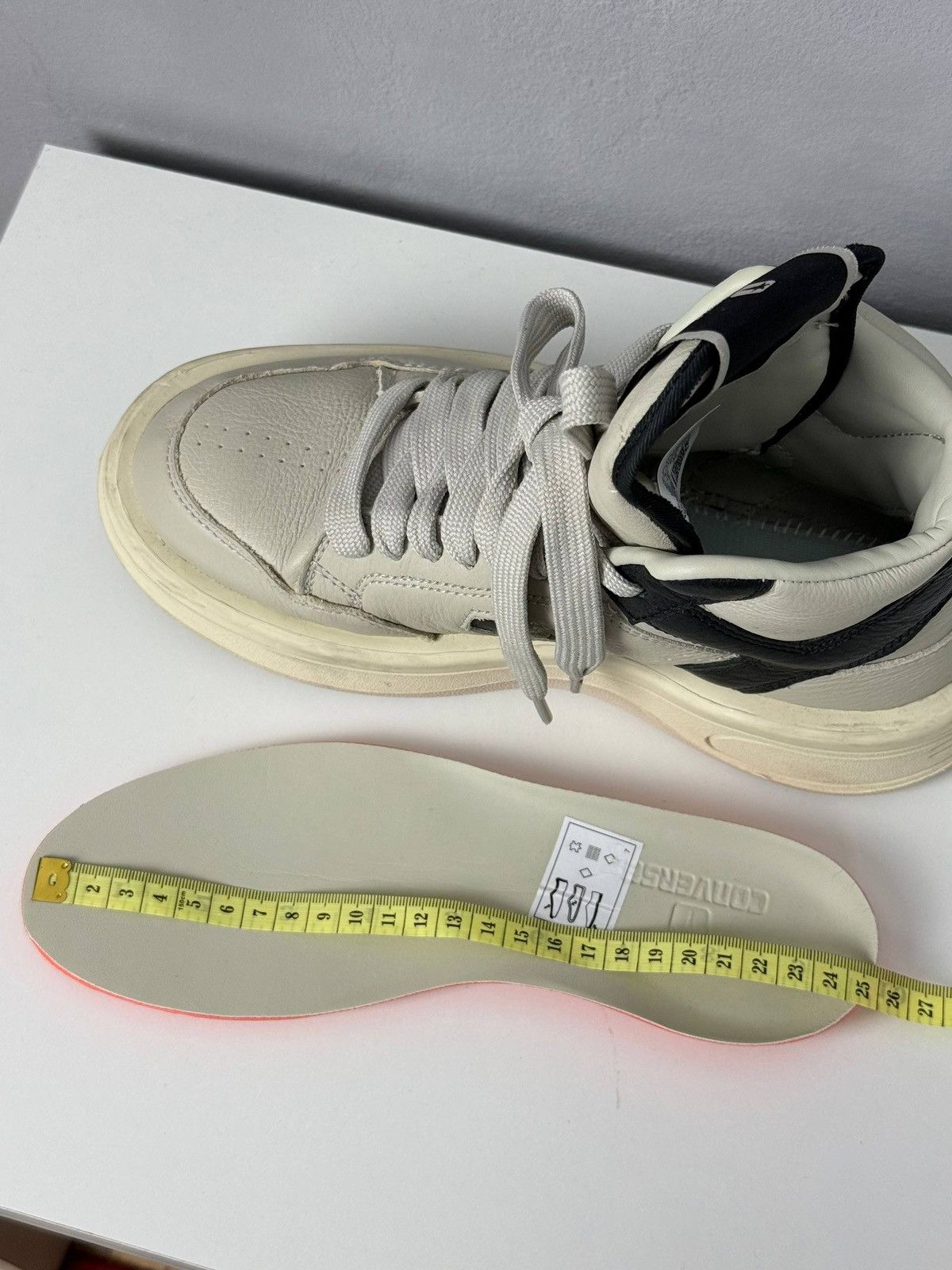 Converse × Rick Owens Drkshdw Rick Owens x Converse DRKSHDW TURBOWPN Mid Size US 7 / IT 37 - 11 Thumbnail