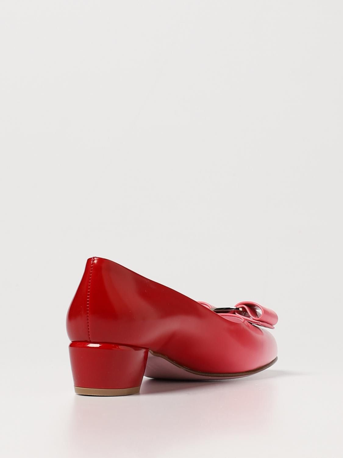 Salvatore Ferragamo o1y0426 Pumps in Magenta Size US 6 / IT 36 - 2 Thumbnail