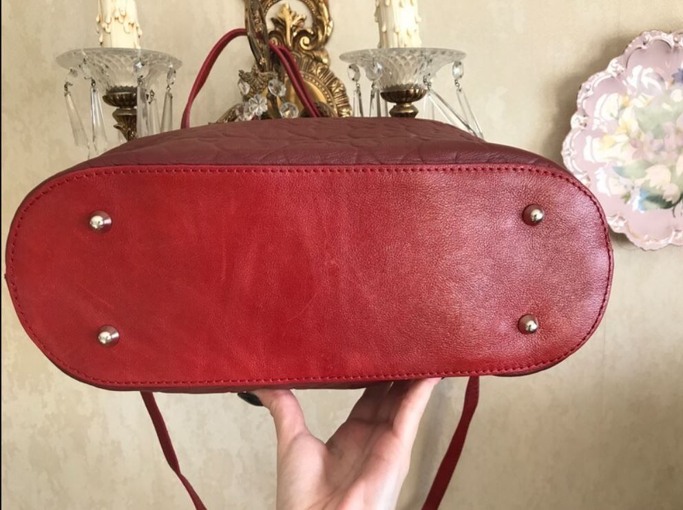 Other Italian Burgundy Leather Bag by Superbia Size ONE SIZE - 6 Thumbnail