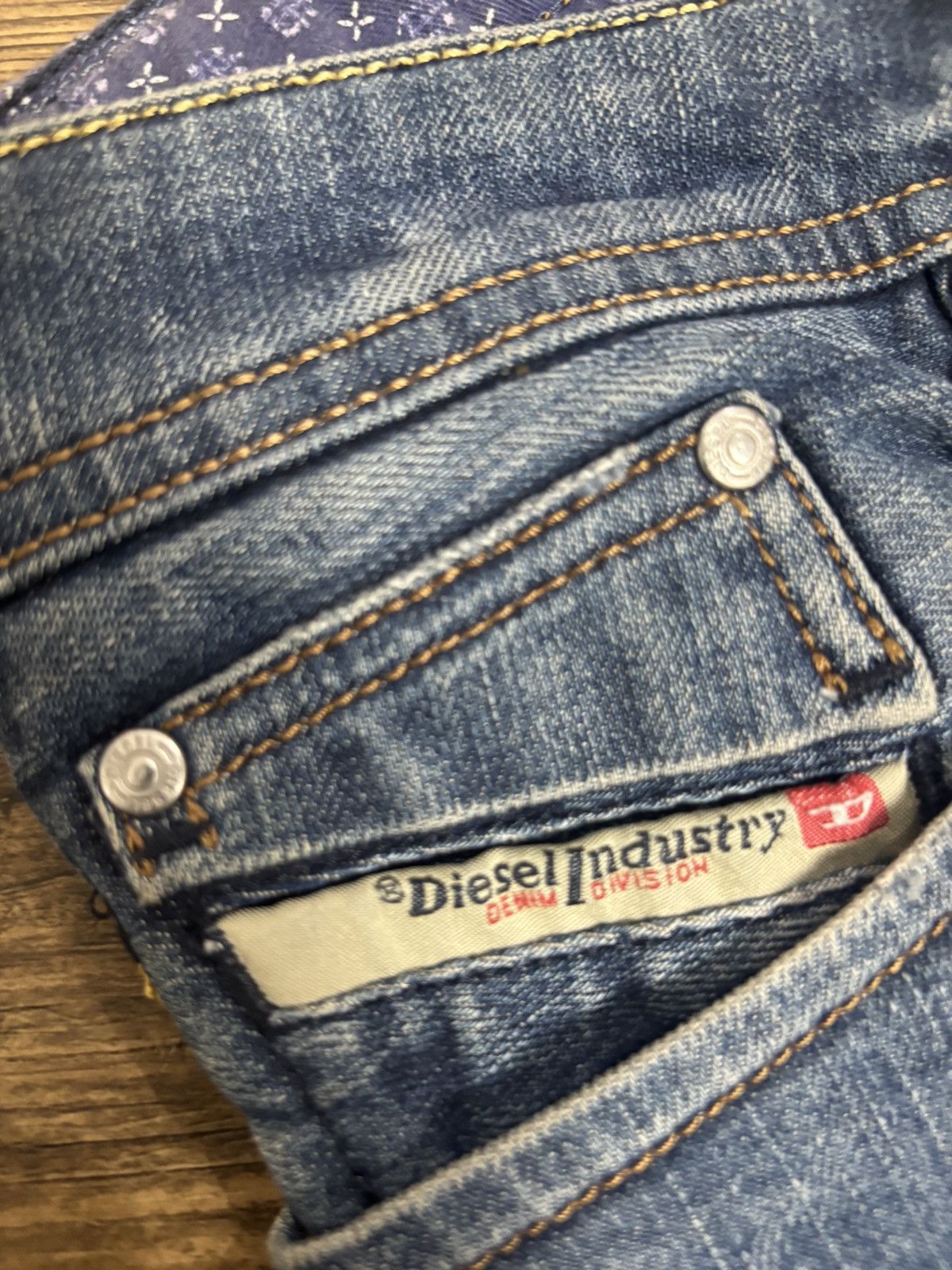 Diesel Vintage diesel distressed flare denim Size US 30 / EU 46 - 4 Thumbnail