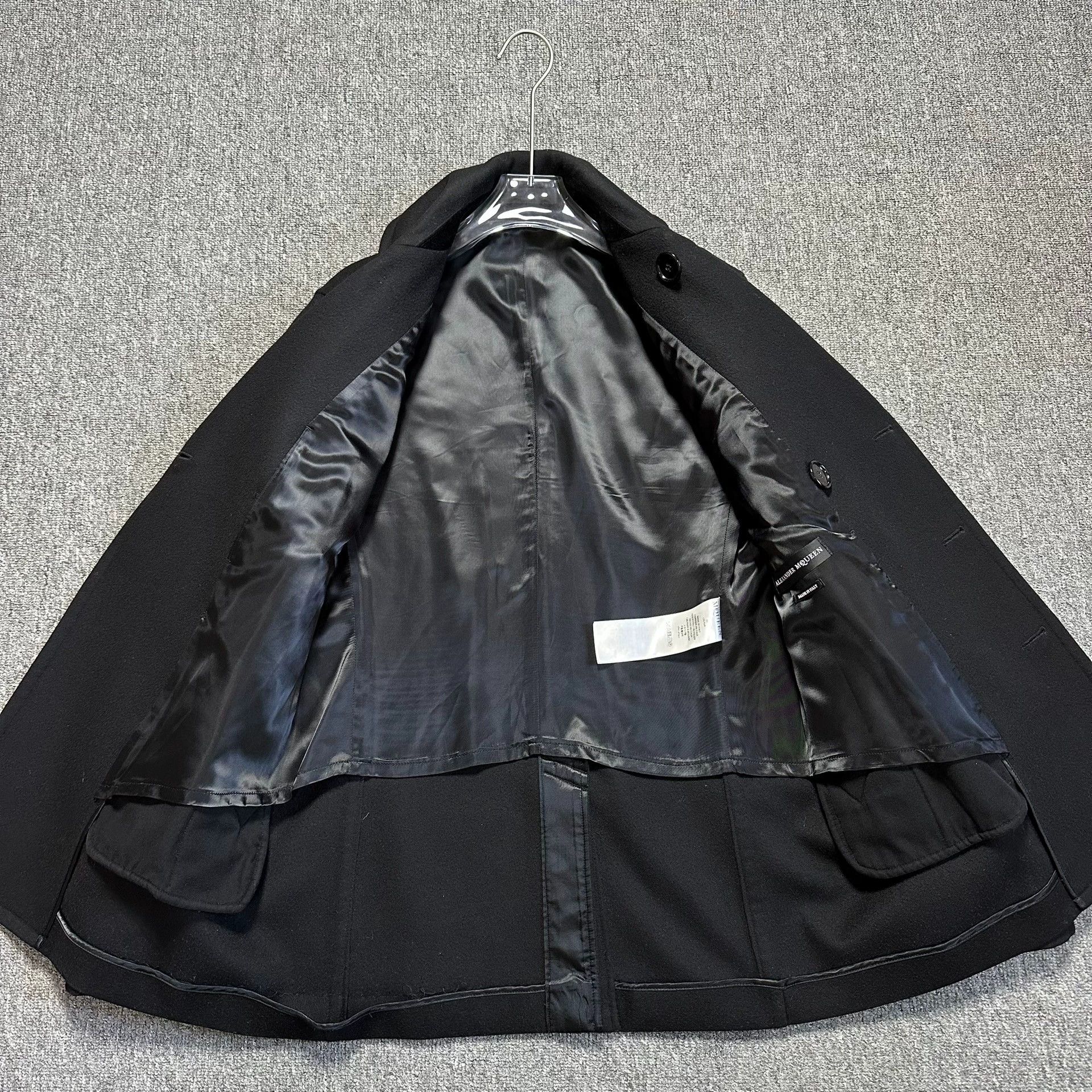 Alexander McQueen alexander mcqueen embroidered wool long coat Size US L / EU 52-54 / 3 - 7 Thumbnail