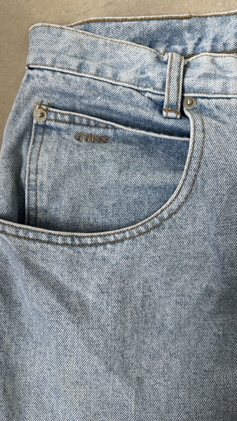 Guess VINTAGE GUESS GEORGES MARCIANO SW DENIM PANT Size US 38 / EU 54 - 4 Thumbnail