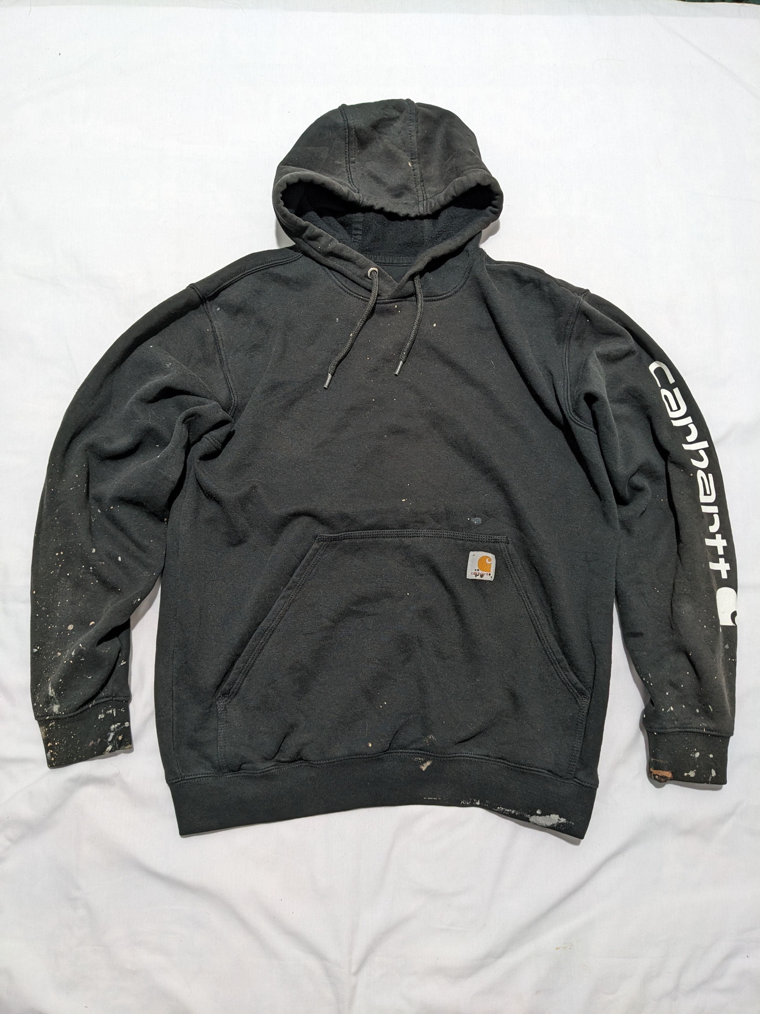 Carhartt Hoodie Paint | Grailed