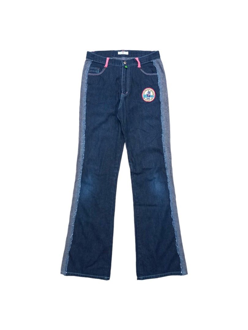 Angel Blue Little Heart Flare Jeans