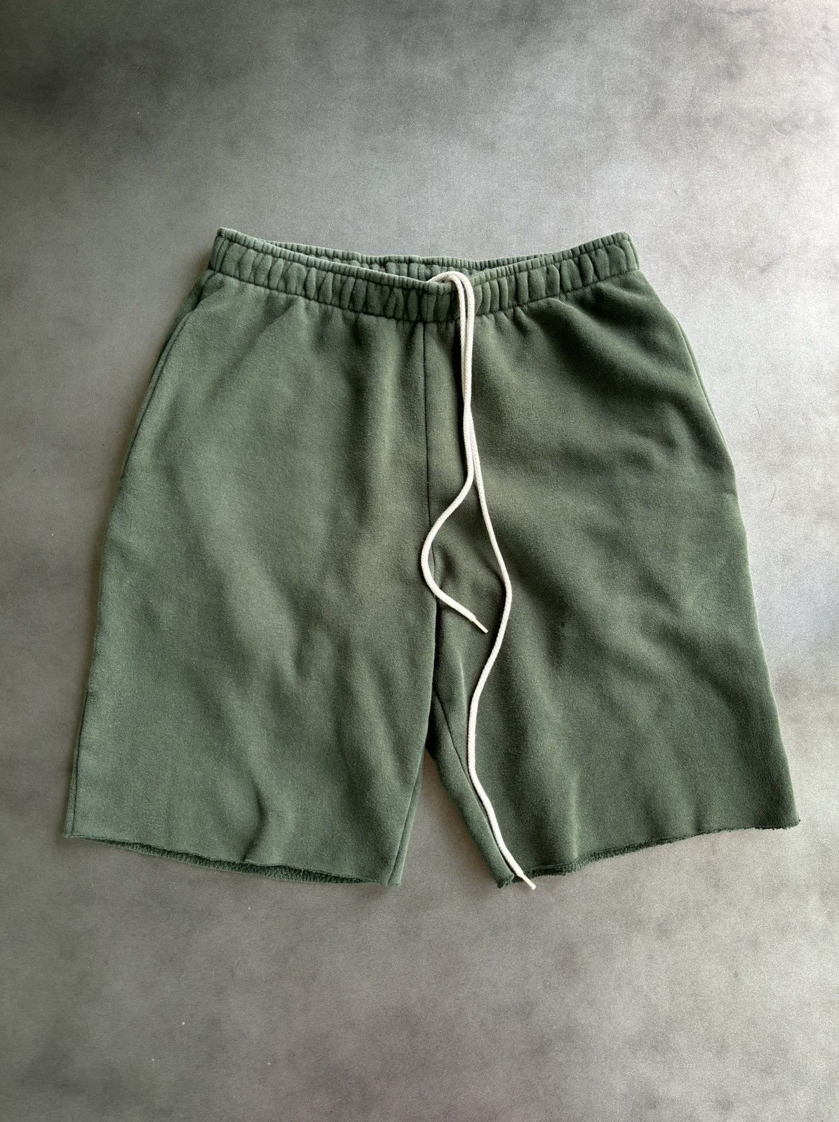 MTN.HEAD Muttonhead Cutoff Sweatshorts Drawstring Shorts Baggy Loose Size US 29 - 1 Thumbnail
