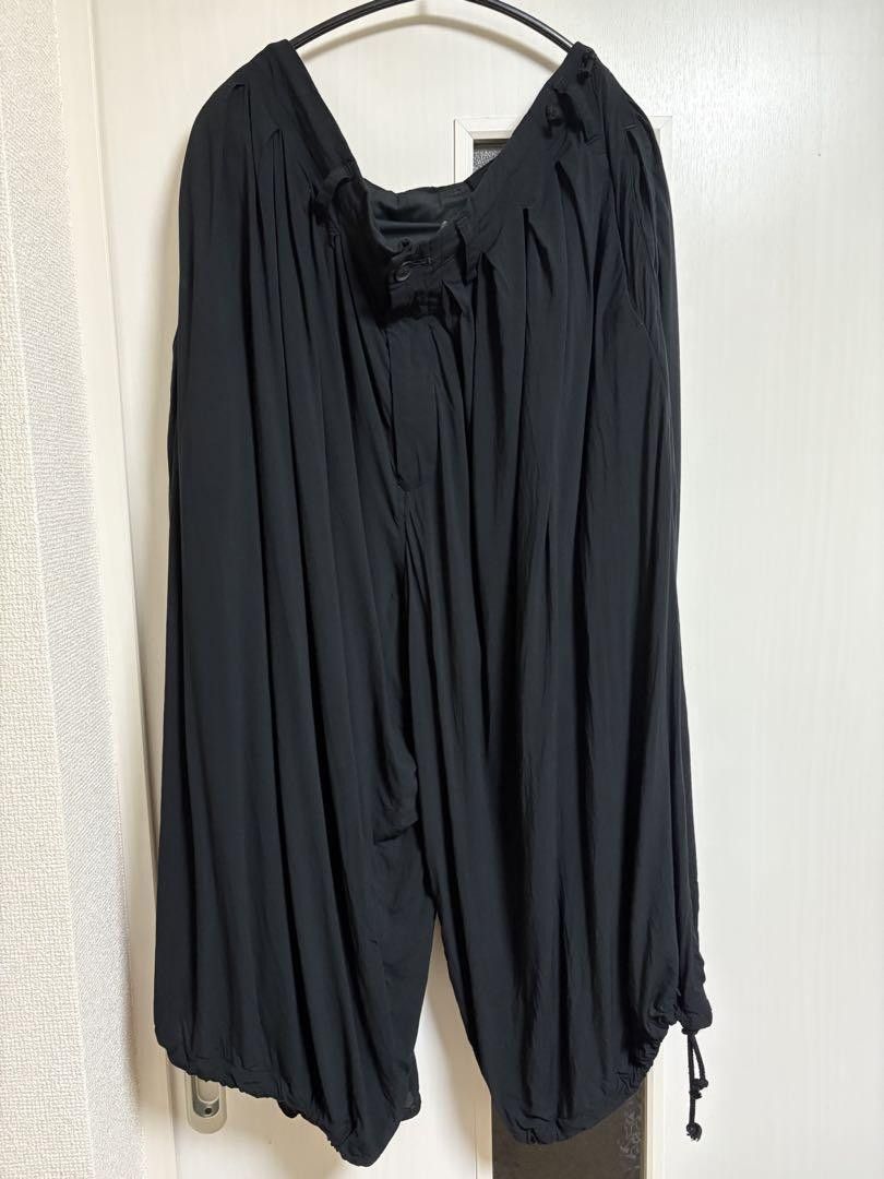 Yohji Yamamoto yohji yamamoto pour homme/Rayon balloon crow pants Size US 34 / EU 50 - 1 Thumbnail