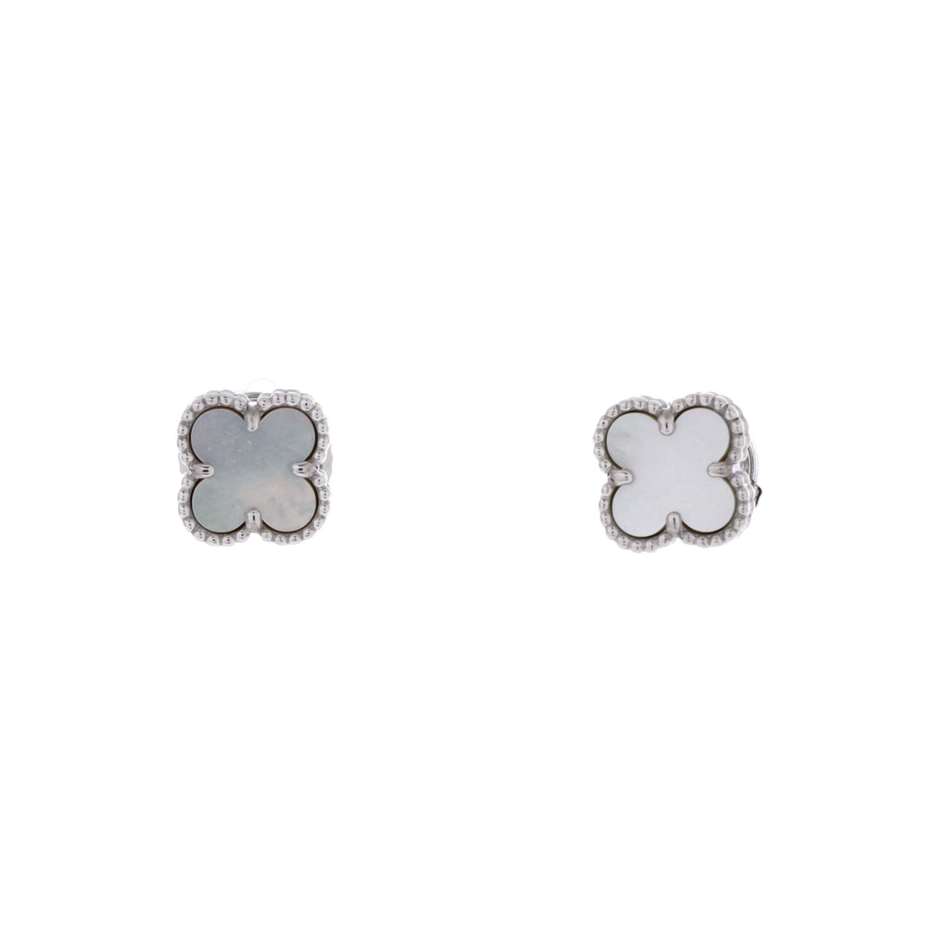 Van Cleef & Arpels Sweet Alhambra Stud Earrings Size ONE SIZE - 1 Thumbnail