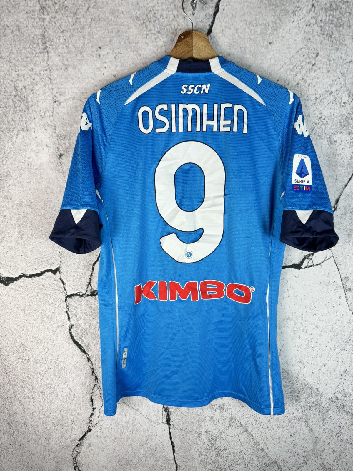 Napoli Kappa 2020-2021 #9 Osimhen Soccer Football Jersey