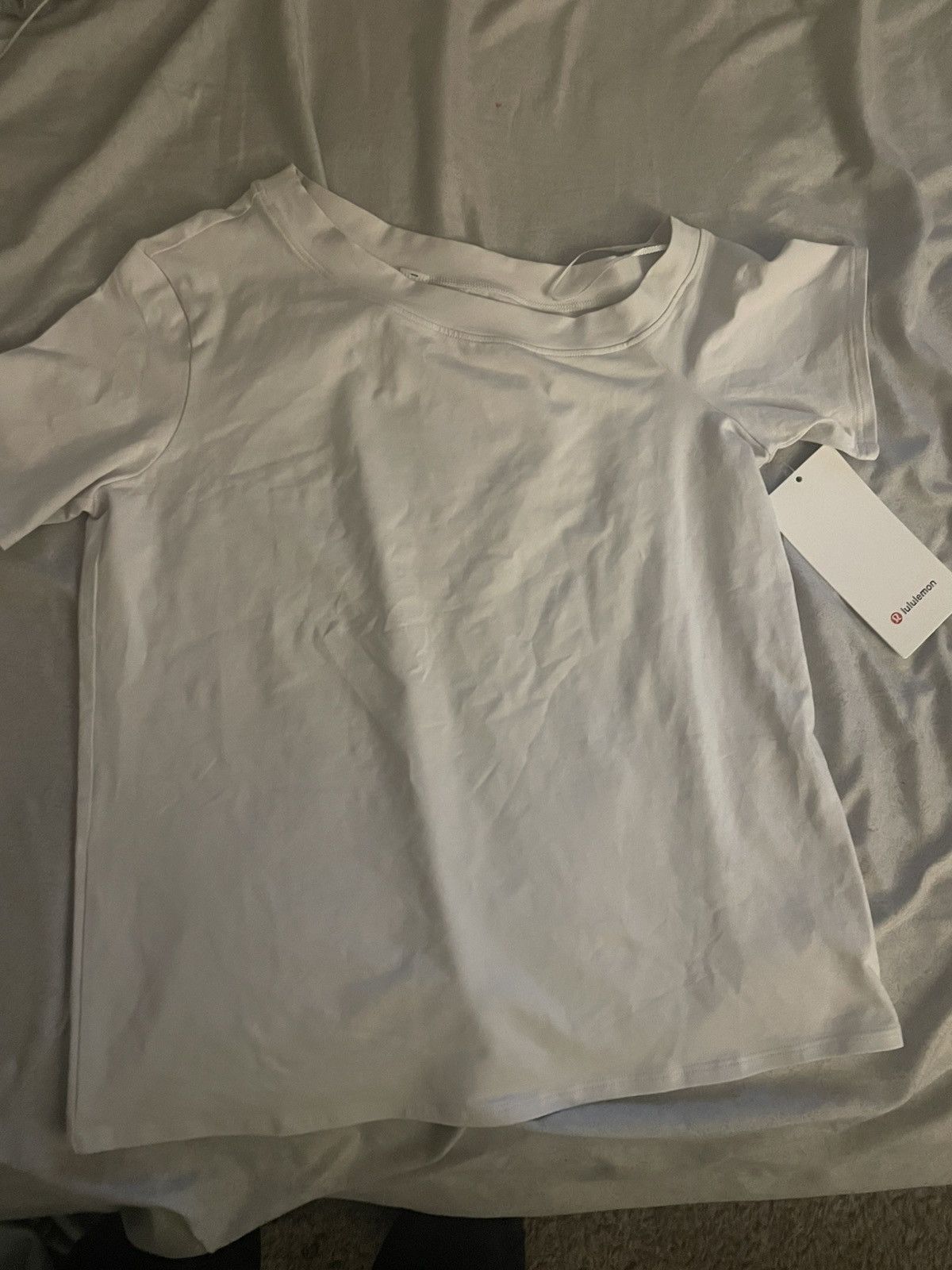 Lululemon White off the shoulder lululemon top Size S / US 4 / IT 40 - 3 Thumbnail